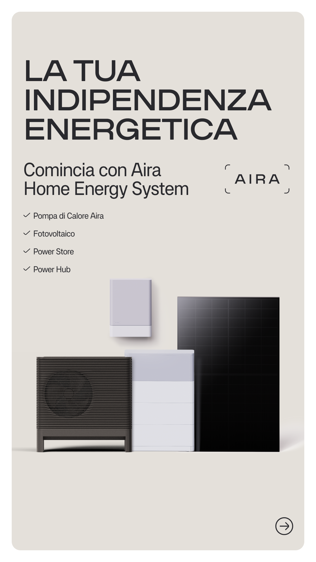 Aira Italia Facebook ad