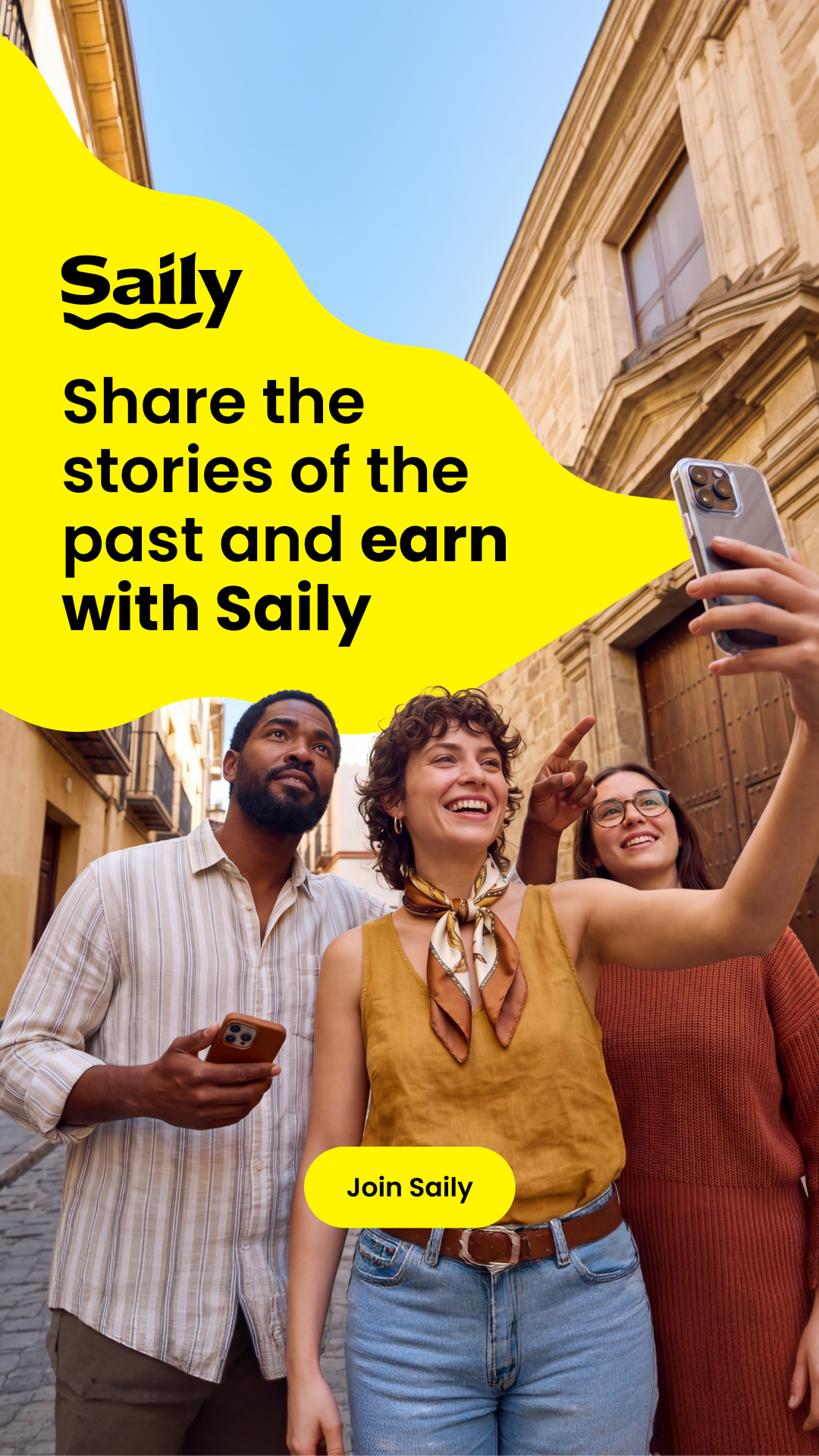 Saily Facebook ad