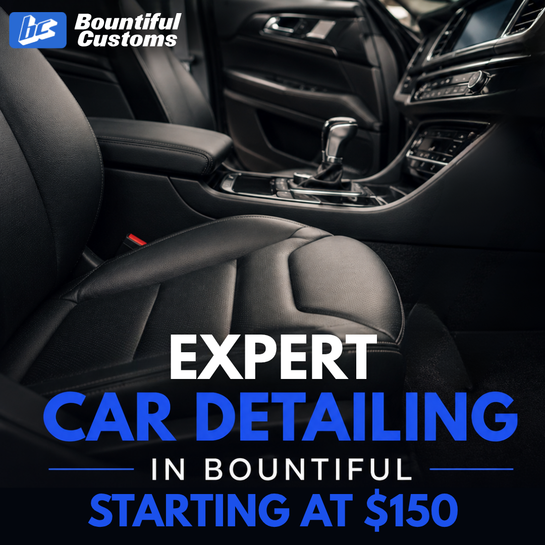 Bountiful Customs Facebook ad: Utah's Car Detailing Experts