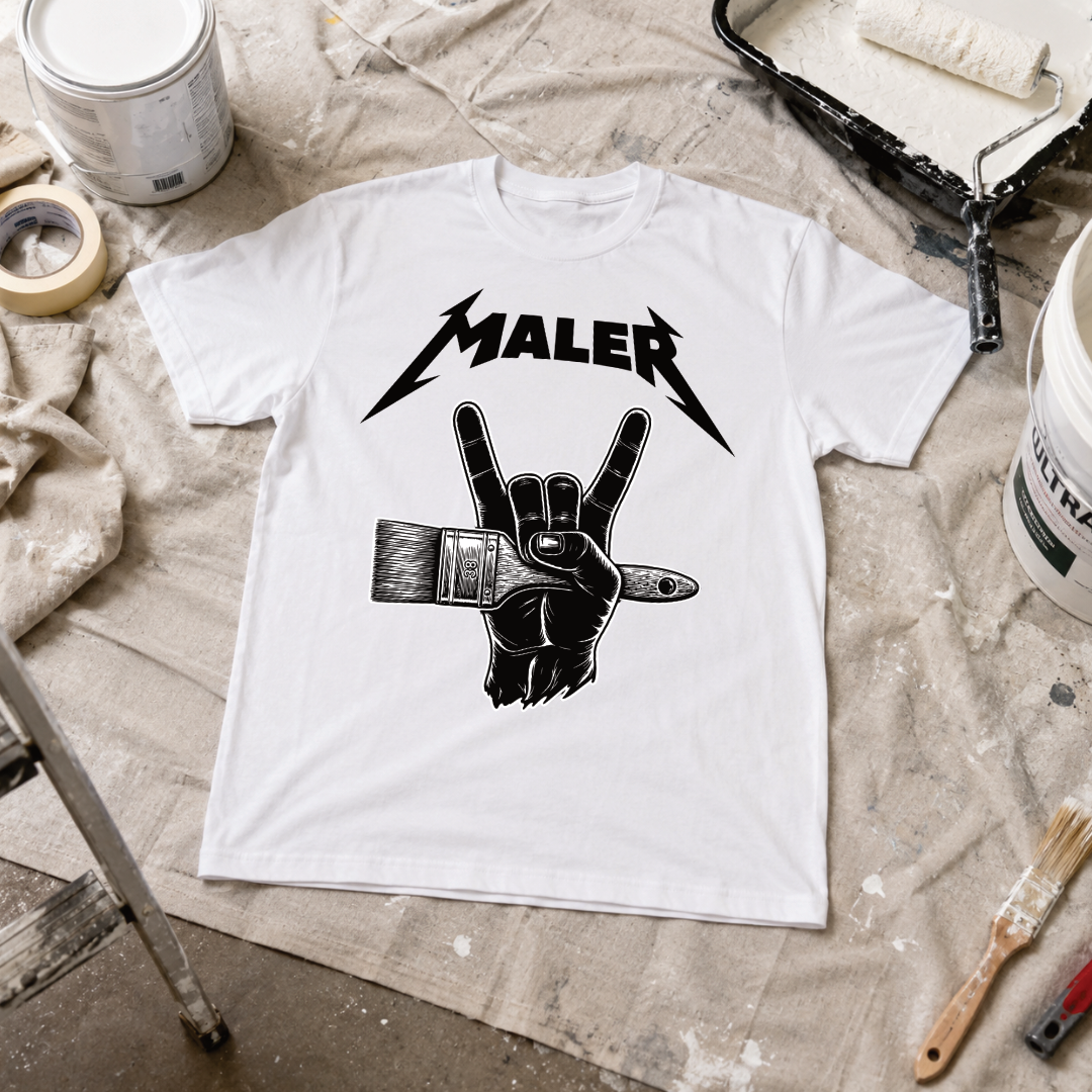 Zerspanercrew.de Facebook ad: Maler - PREMIUM T-SHIRT