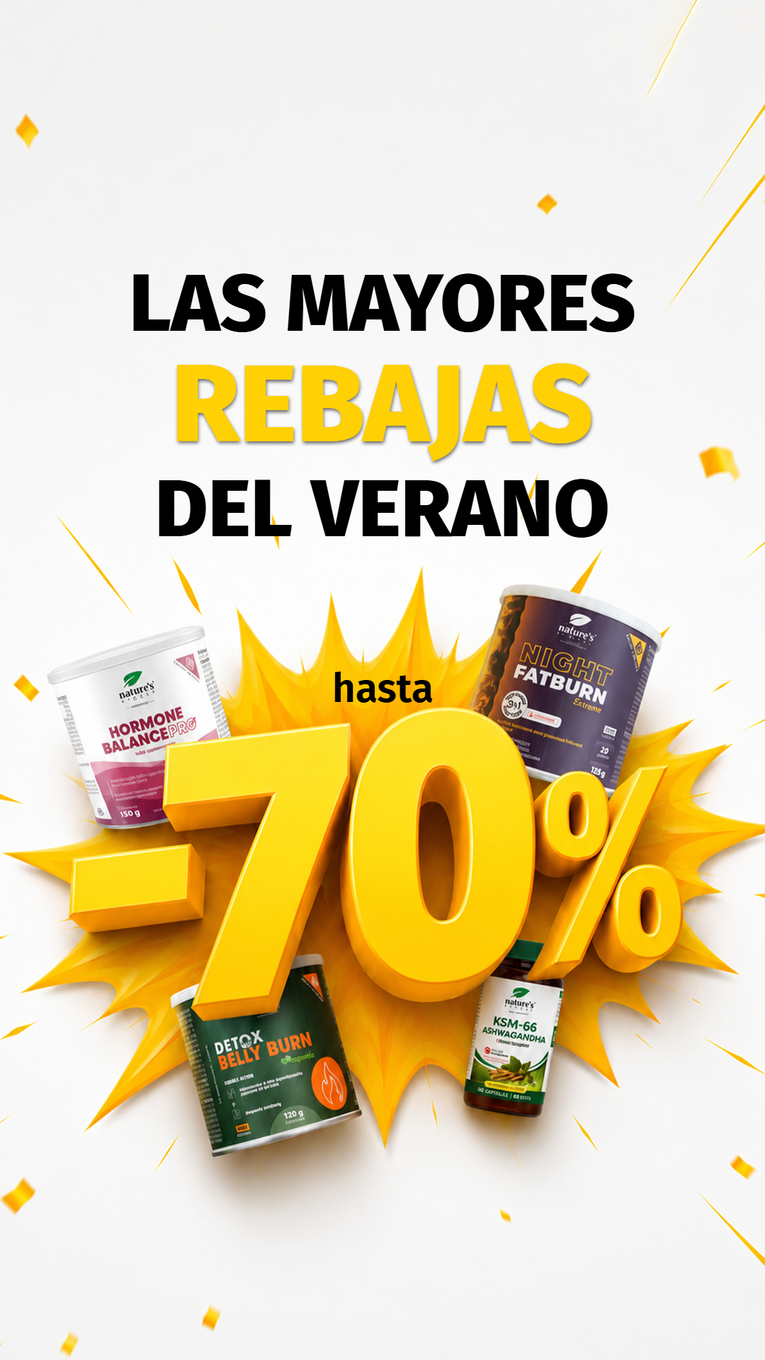 Nature's Finest España Facebook ad: Oferta especial