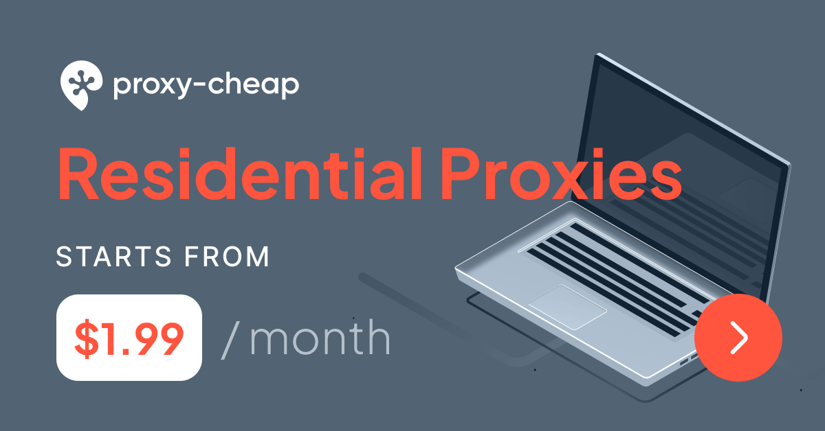 Proxy-Cheap Facebook ad