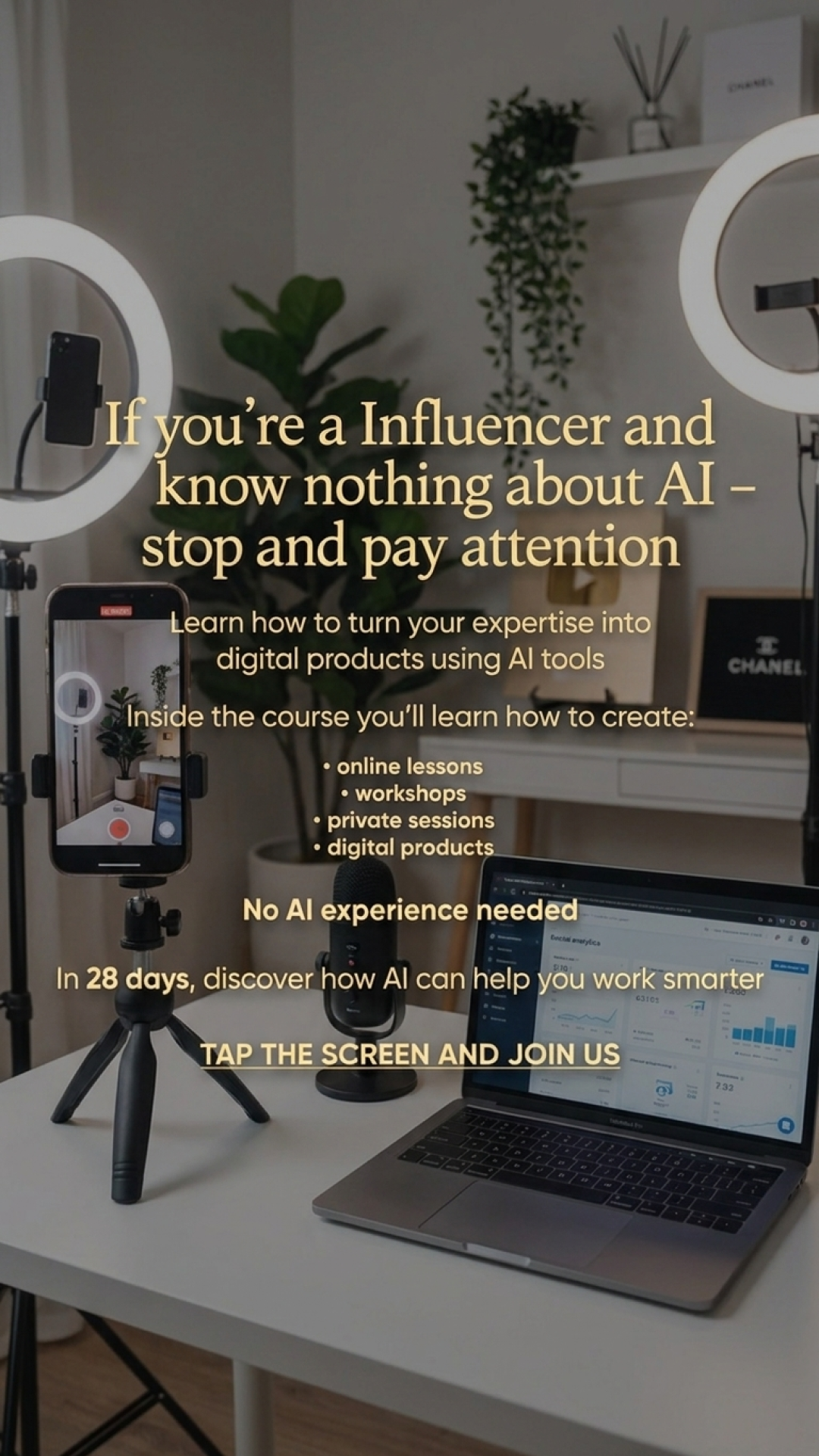 AI Simplified Facebook ad