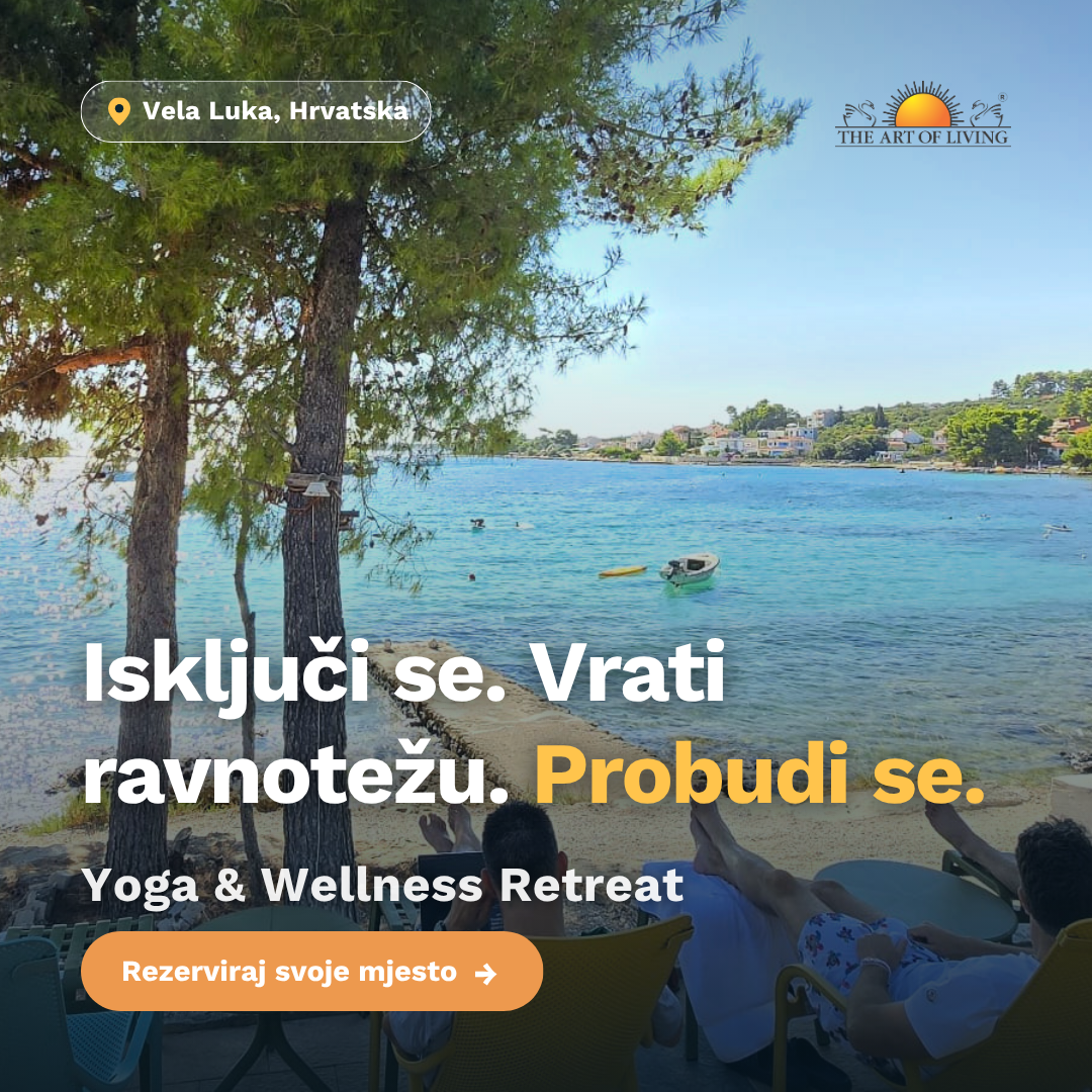 The Art of Living Facebook ad: Retreat koji ste čekali.