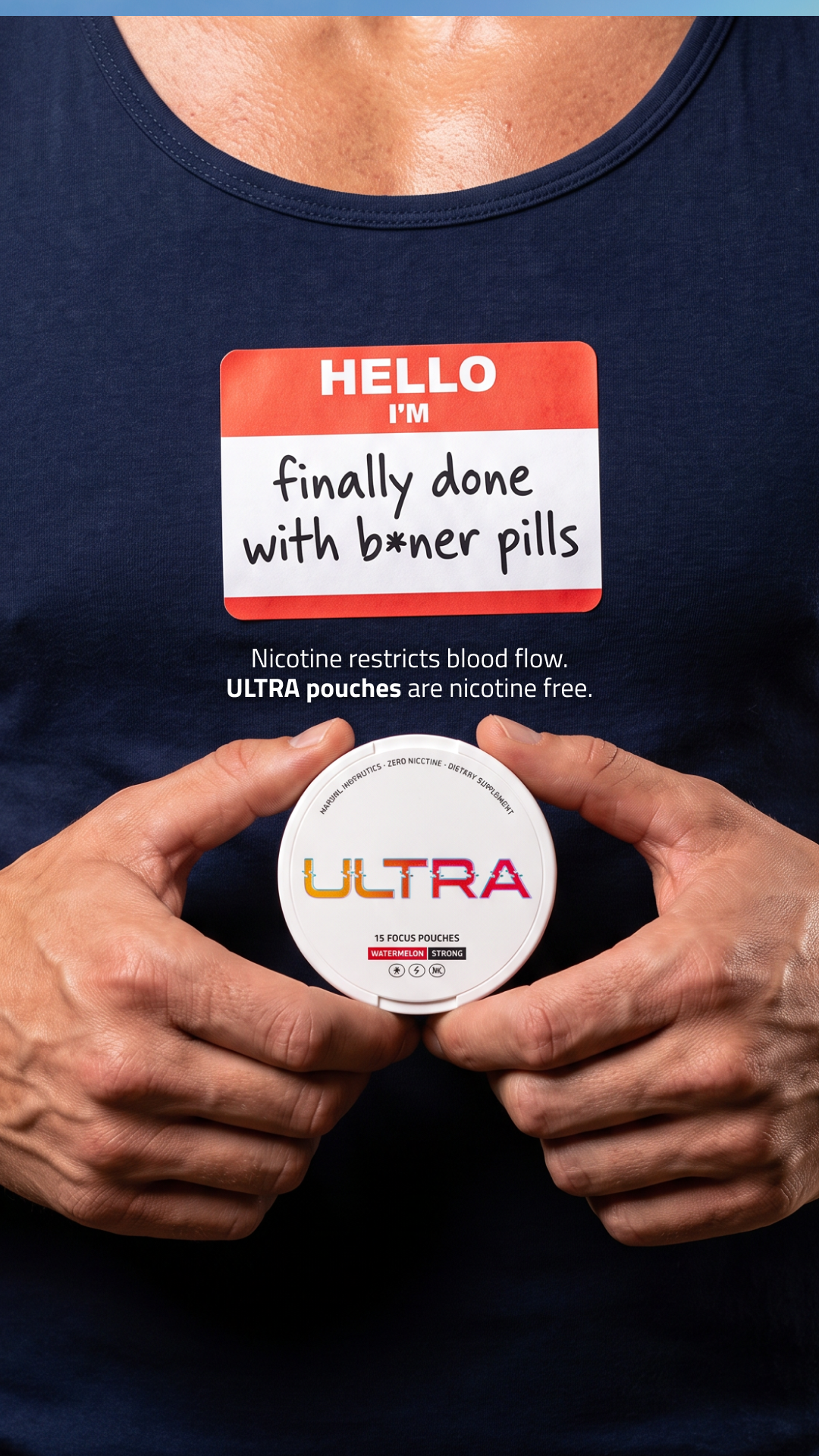 Ultra Pouches Facebook ad