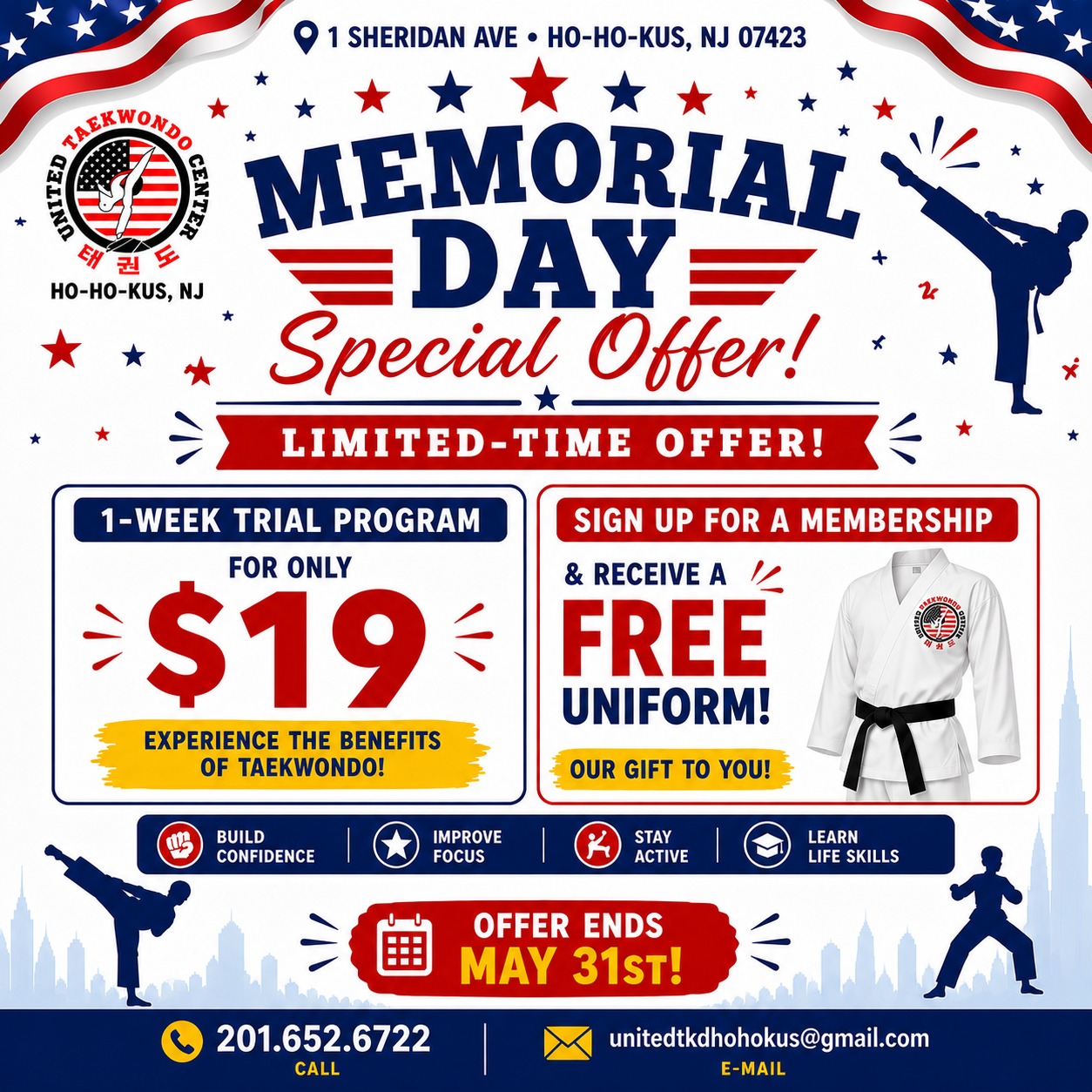 United TKD Ho-Ho-Kus Facebook ad