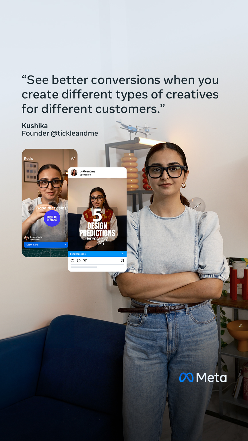 Khushika Graphic Designer Facebook ad