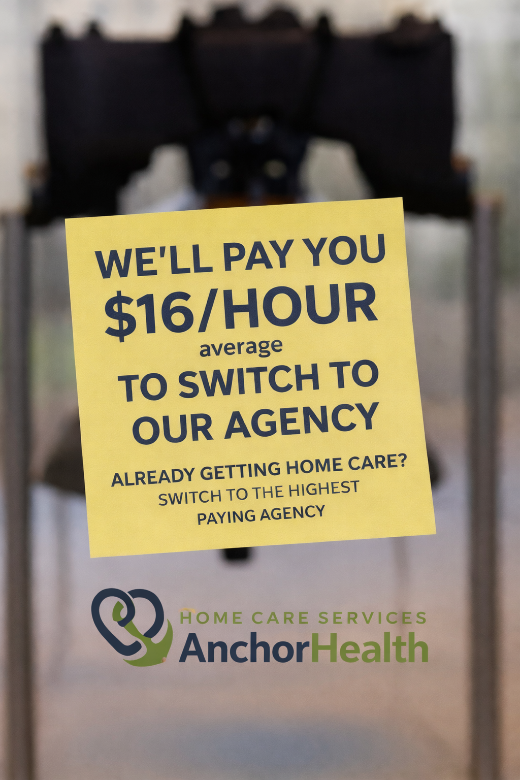 Primary Homecare Facebook ad: Already a Family Caregiver in PA? We'll Pay You $16/hour…