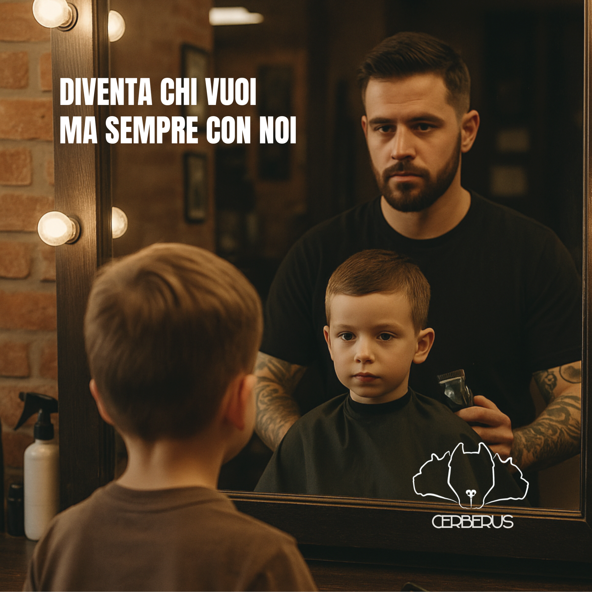 Cerberus Barbershop Facebook ad