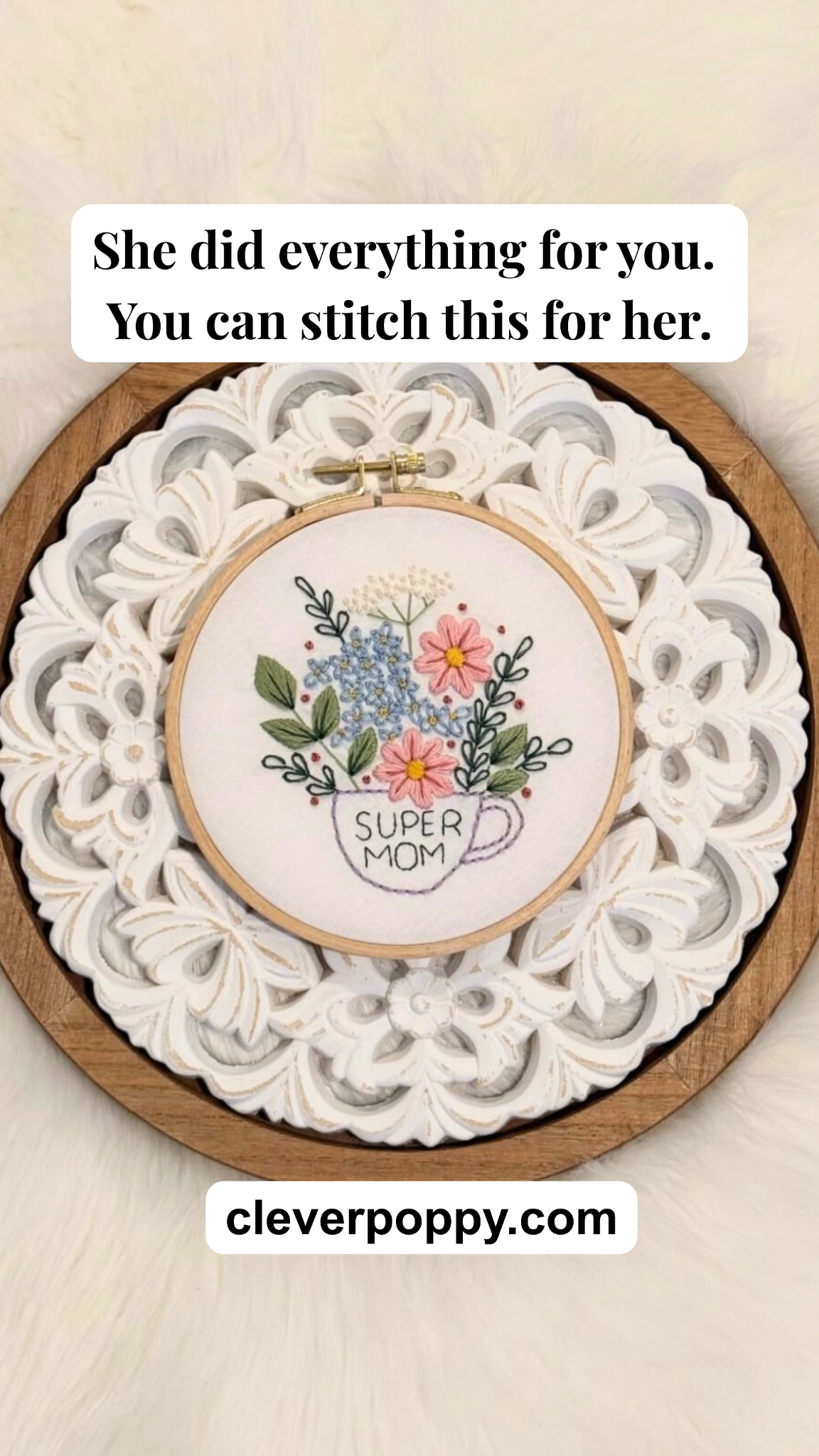 Clever Poppy Facebook ad