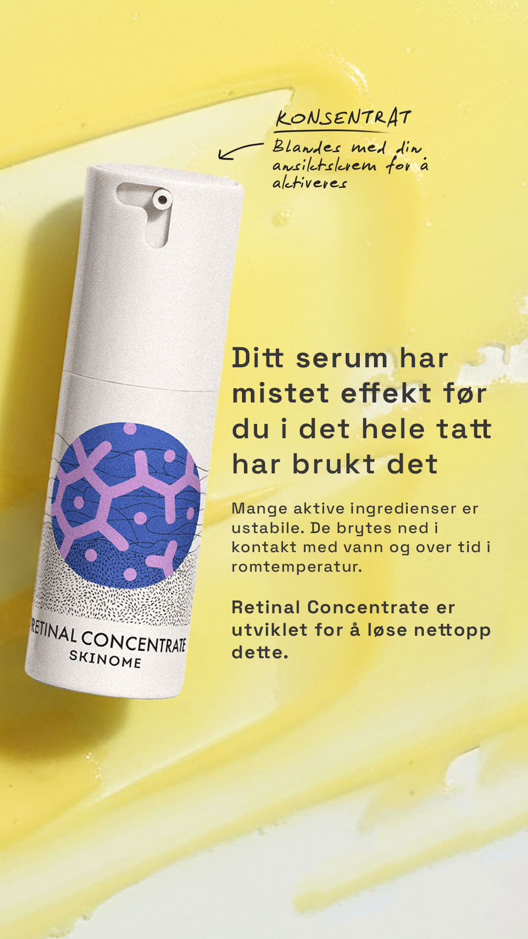 Skinome Facebook ad
