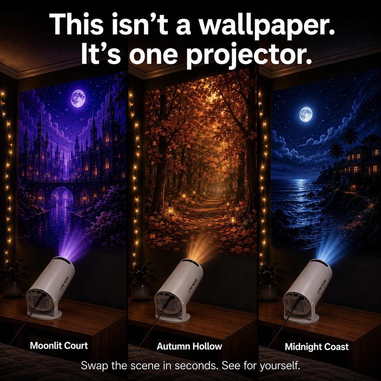 Lumi Beam Facebook ad