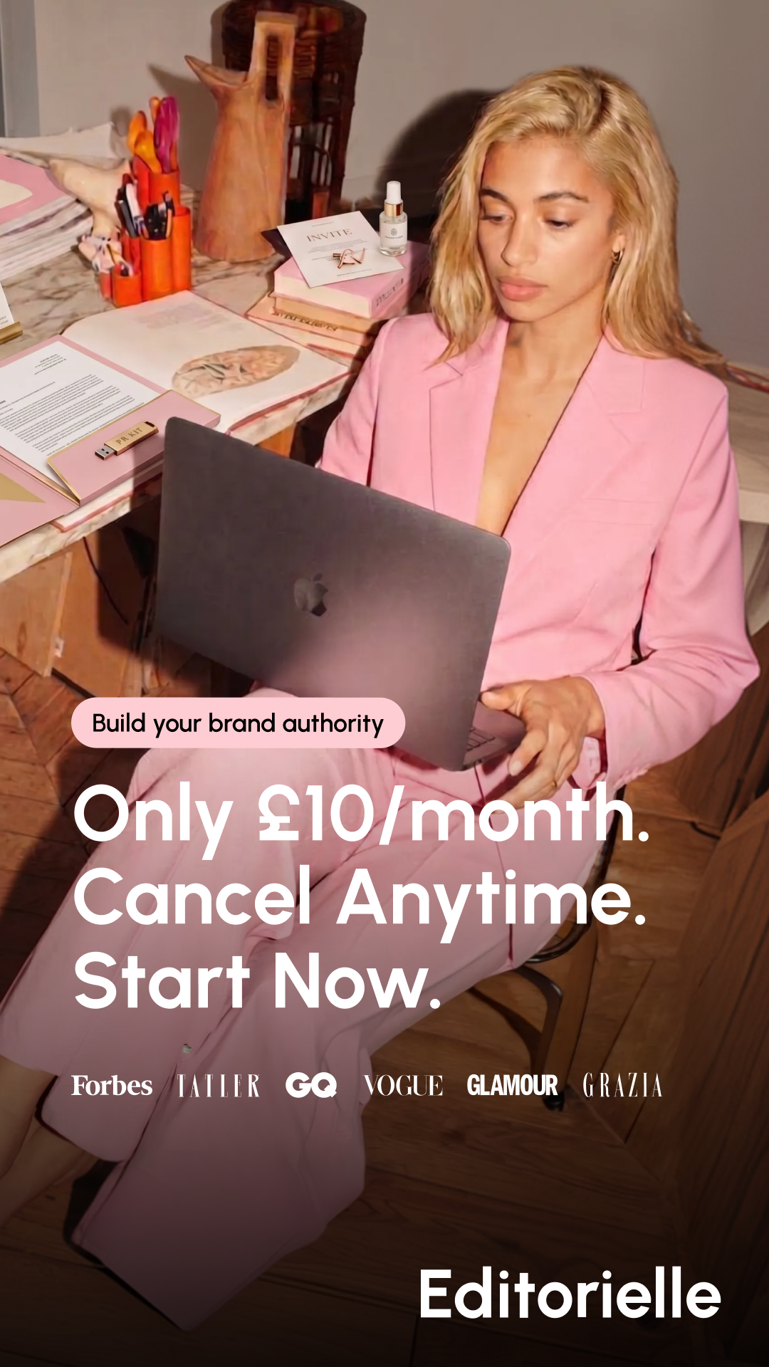 EDITORIELLE Facebook ad