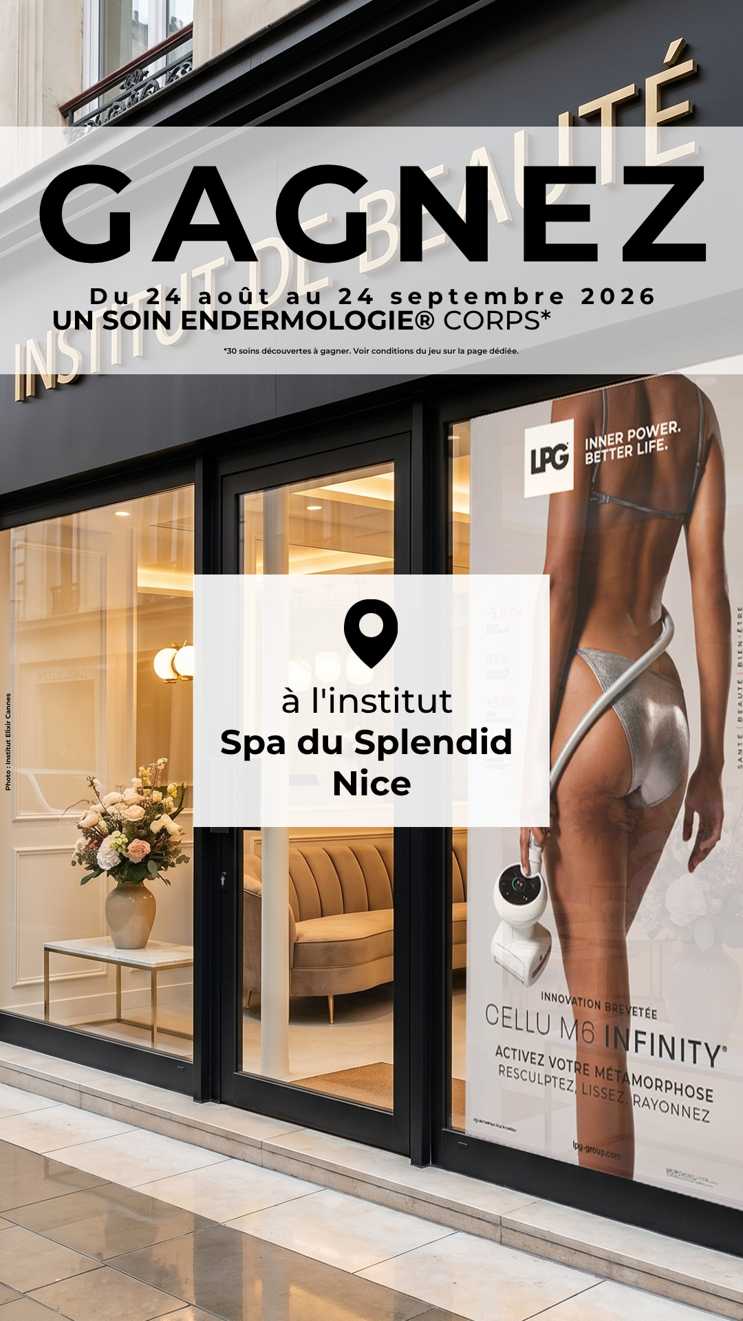 LPG endermologie Facebook ad