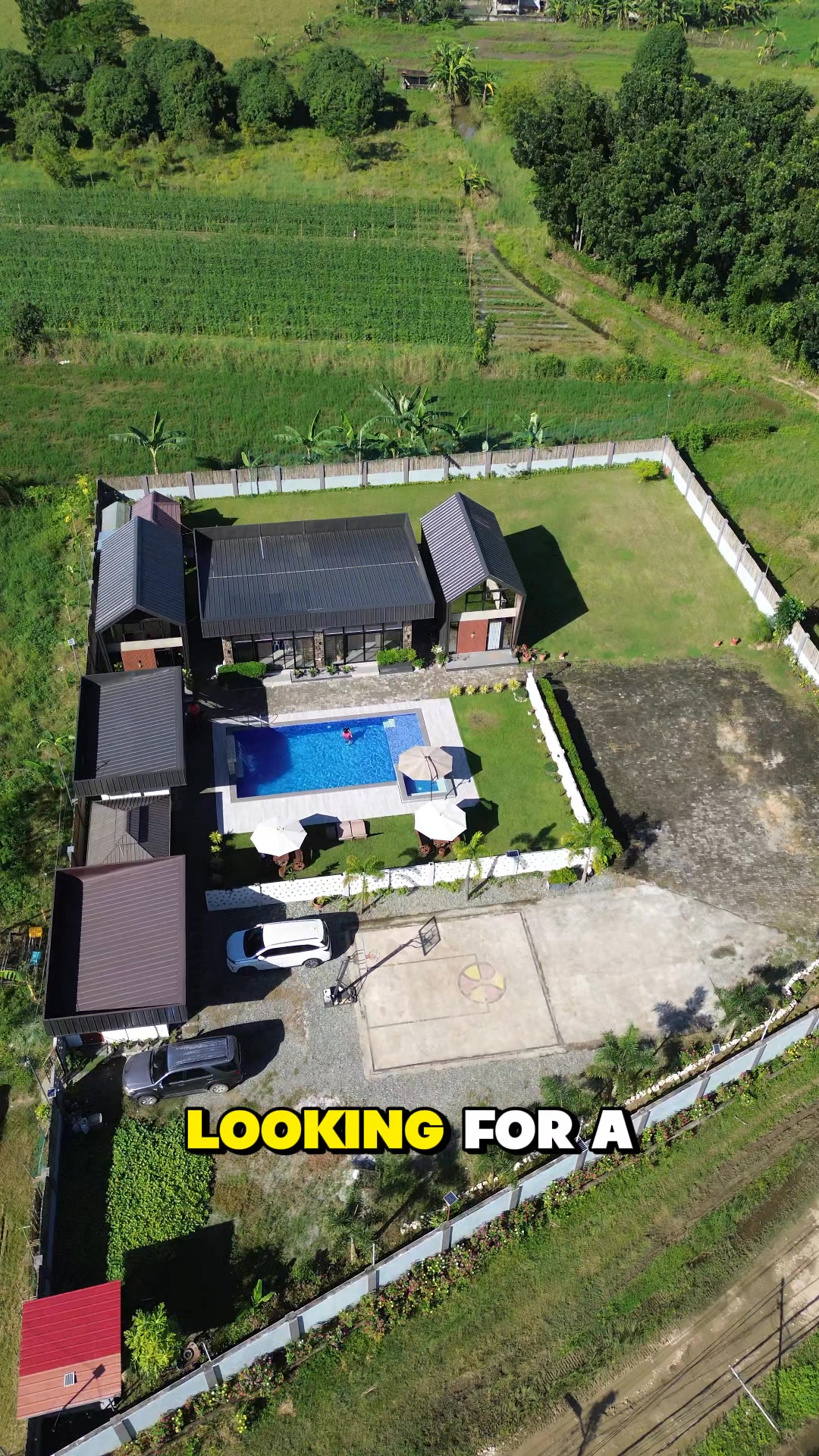 Benita Cabins Farm Resort Facebook ad: Your Own Private Resort Experience