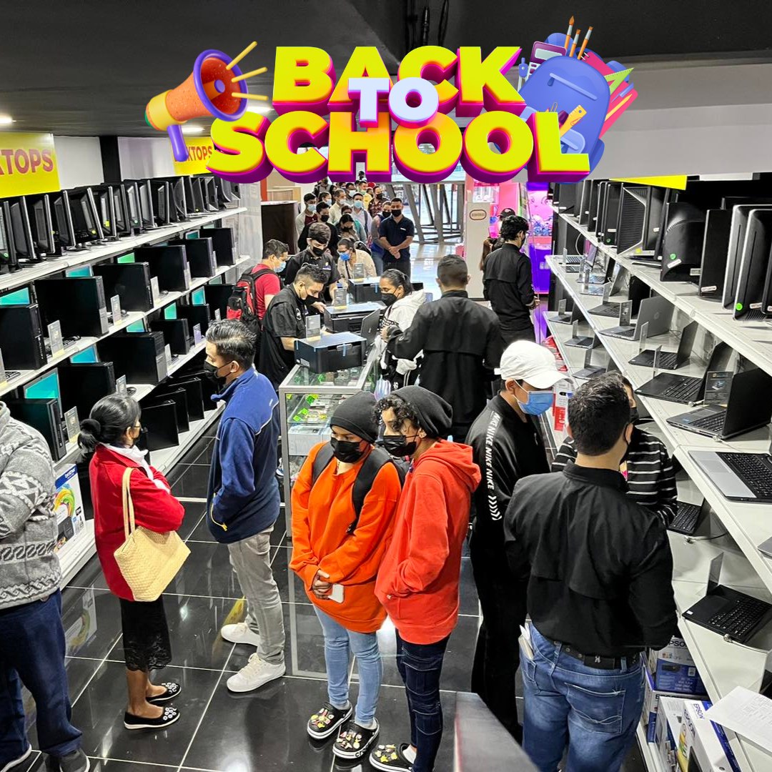 Unique Electronics Facebook ad: ¡ BACK TO SCHOOL!