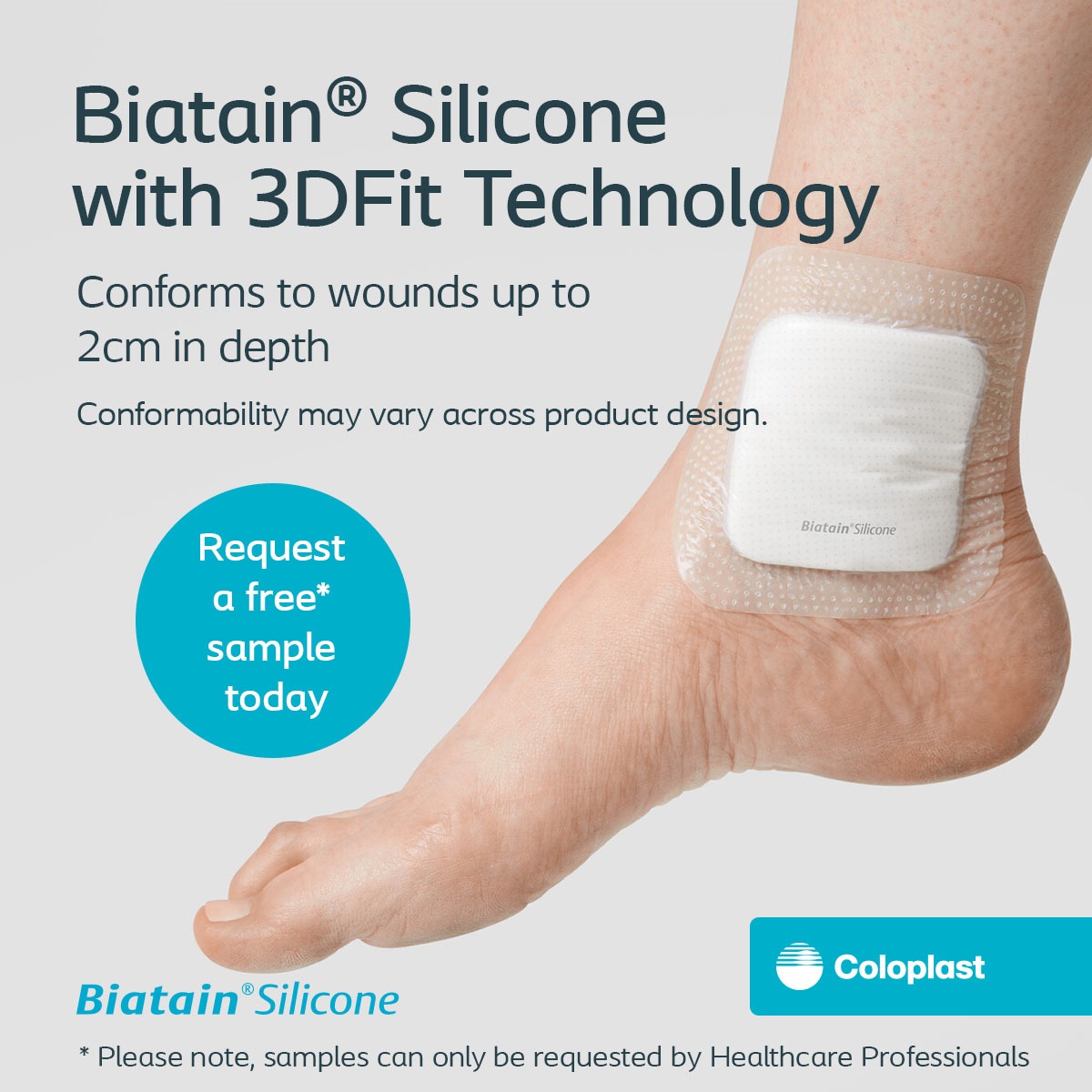 Coloplast UK Advanced Wound Dressings Facebook ad