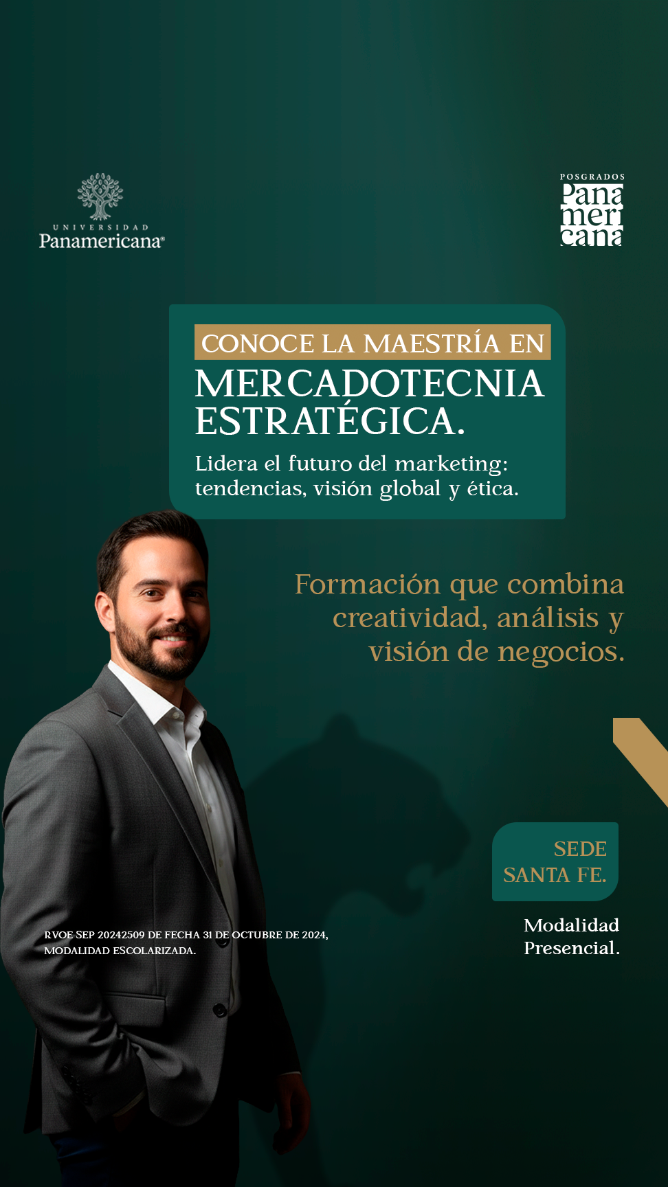 Posgrados UP Empresariales Facebook ad from Jun 22, 2026