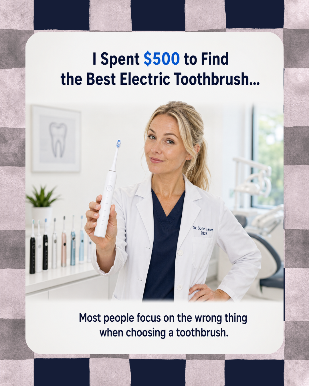 Oral Care Tips Facebook ad