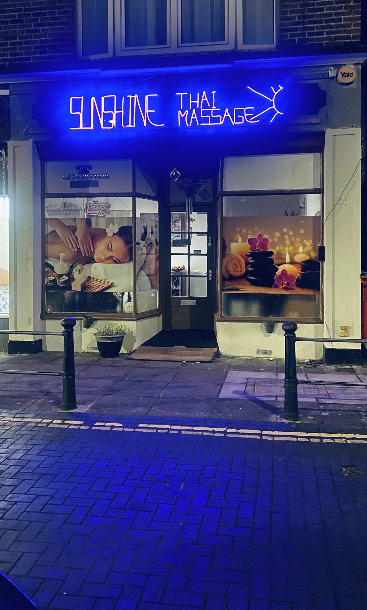 Thai massage Hilsea Facebook ad: At Sunshine Thai Massage, we offer a sanctuary…
