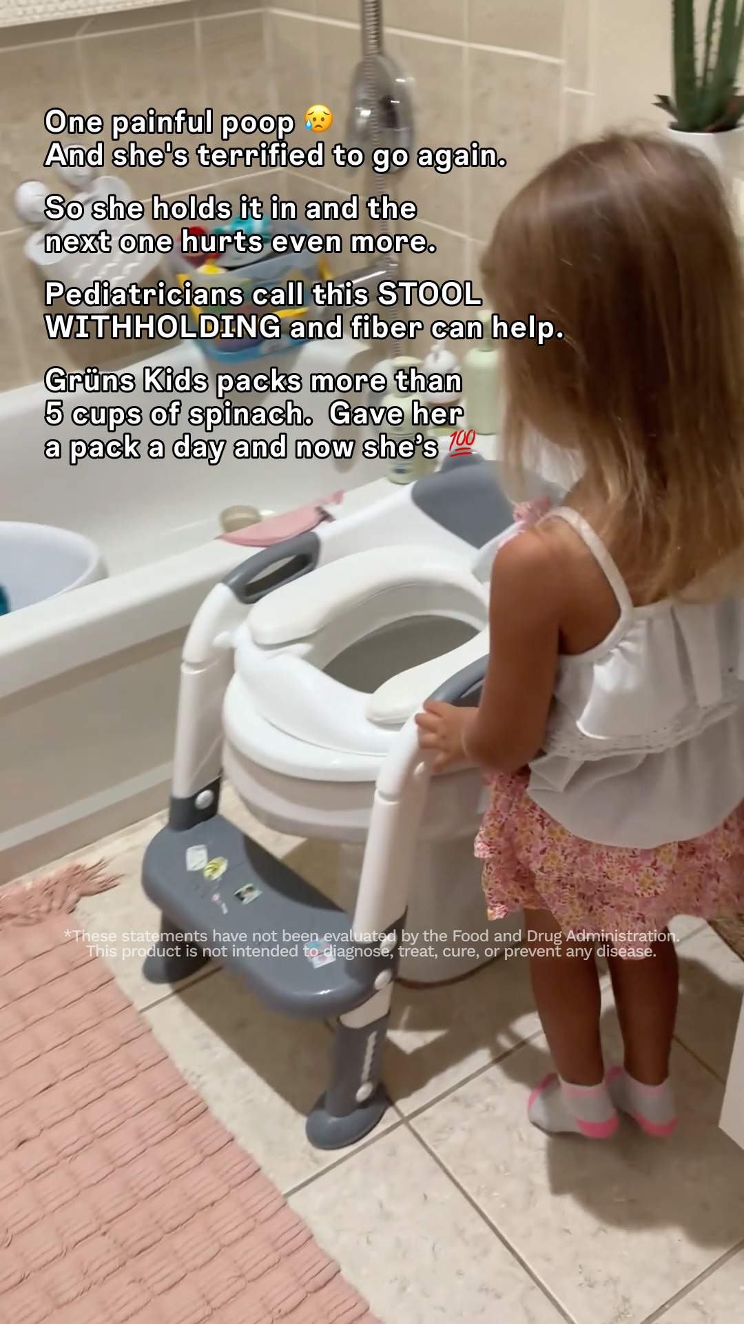 Grüns Kids Facebook ad