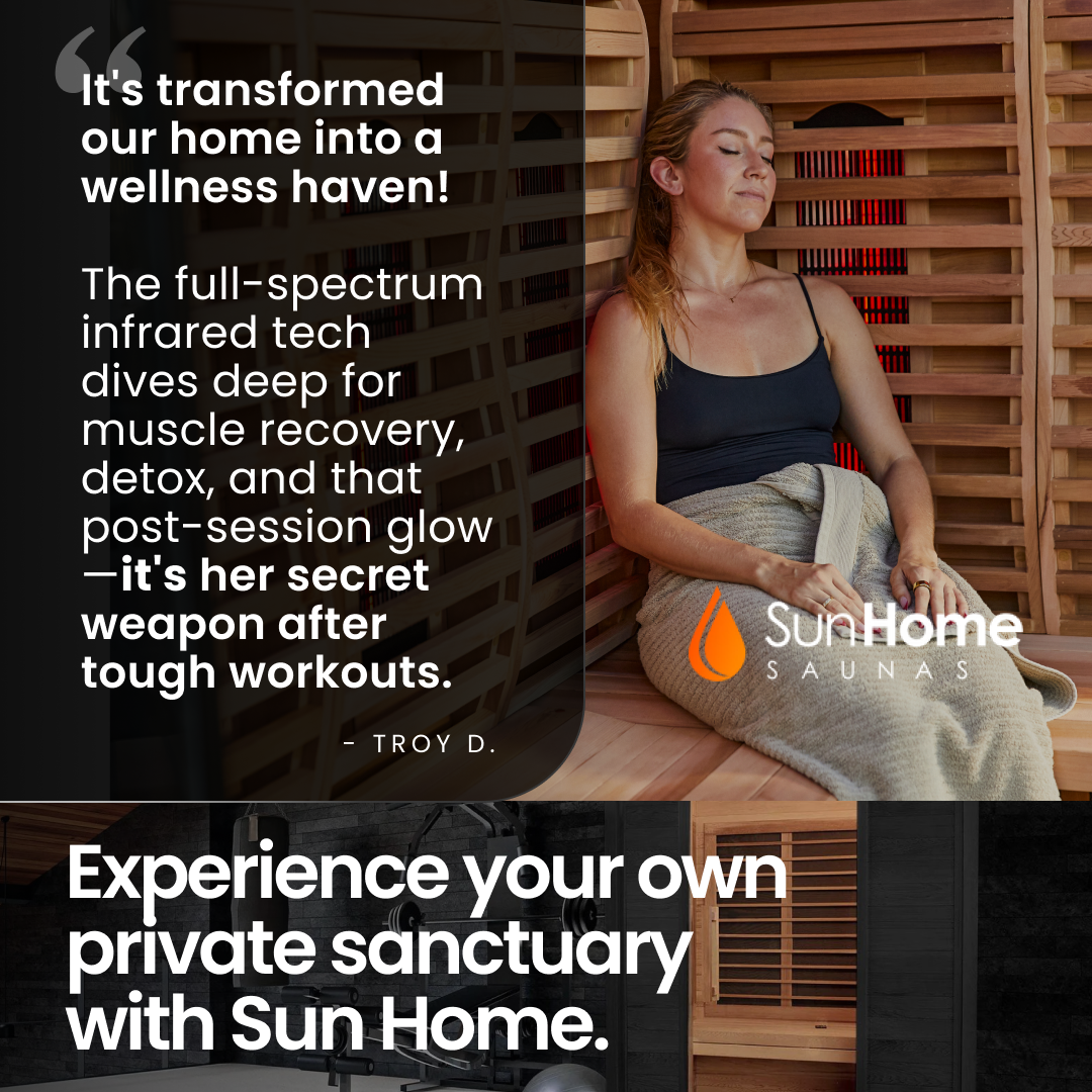 Sun Home Saunas Facebook ad