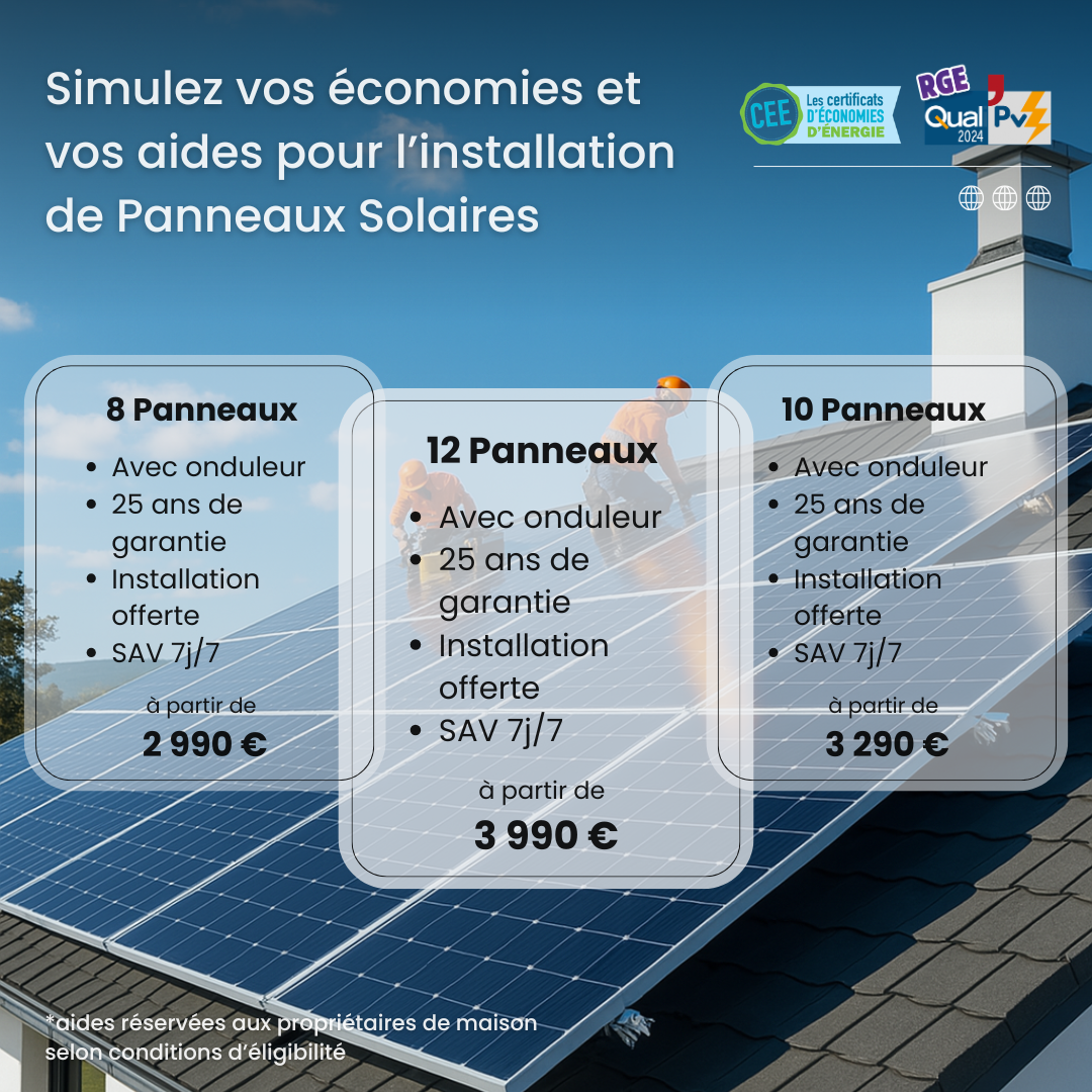 Mes Aides en Ligne Facebook ad: Aides Panneaux Solaires 2026
