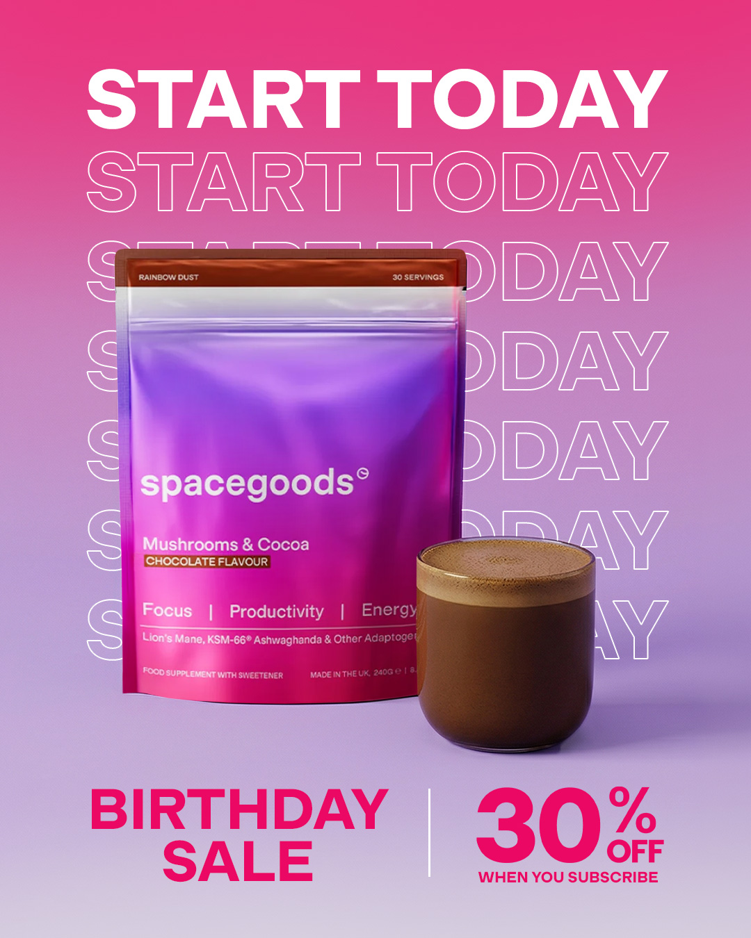 Spacegoods Facebook ad
