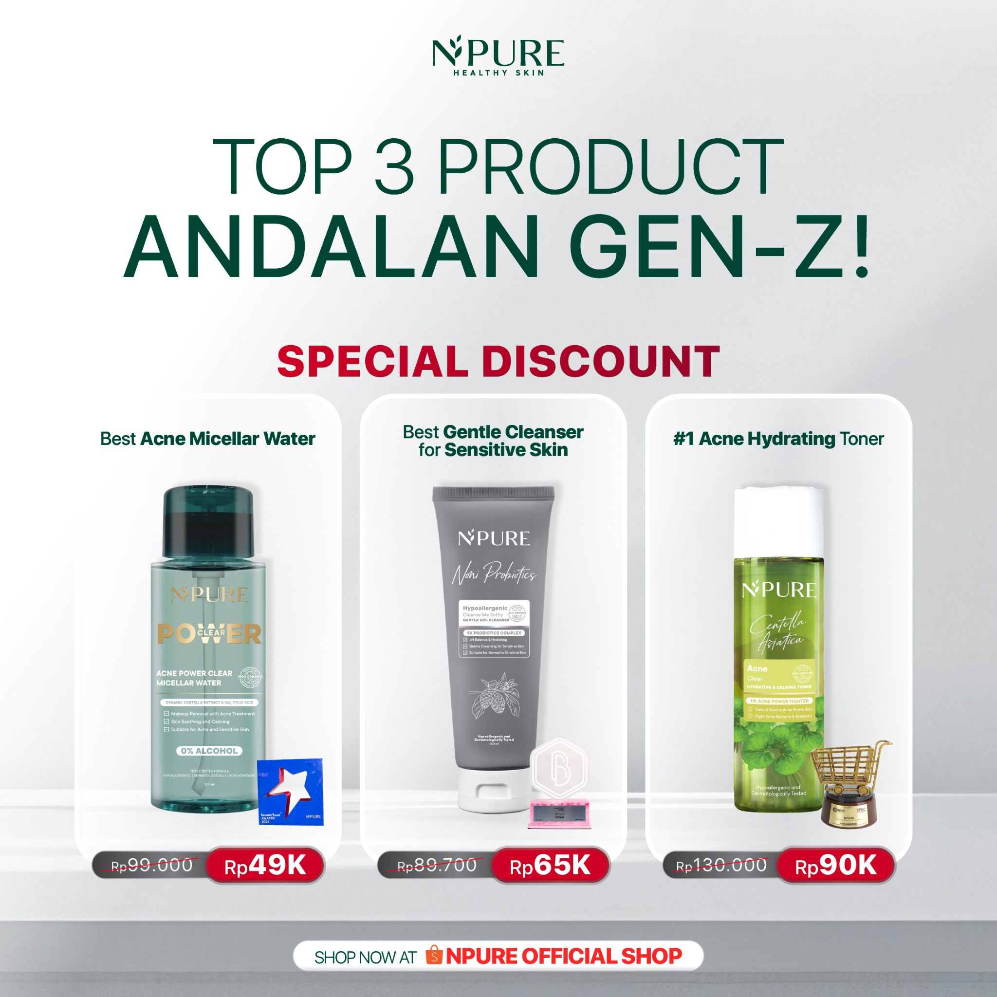 NPURE Facebook ad