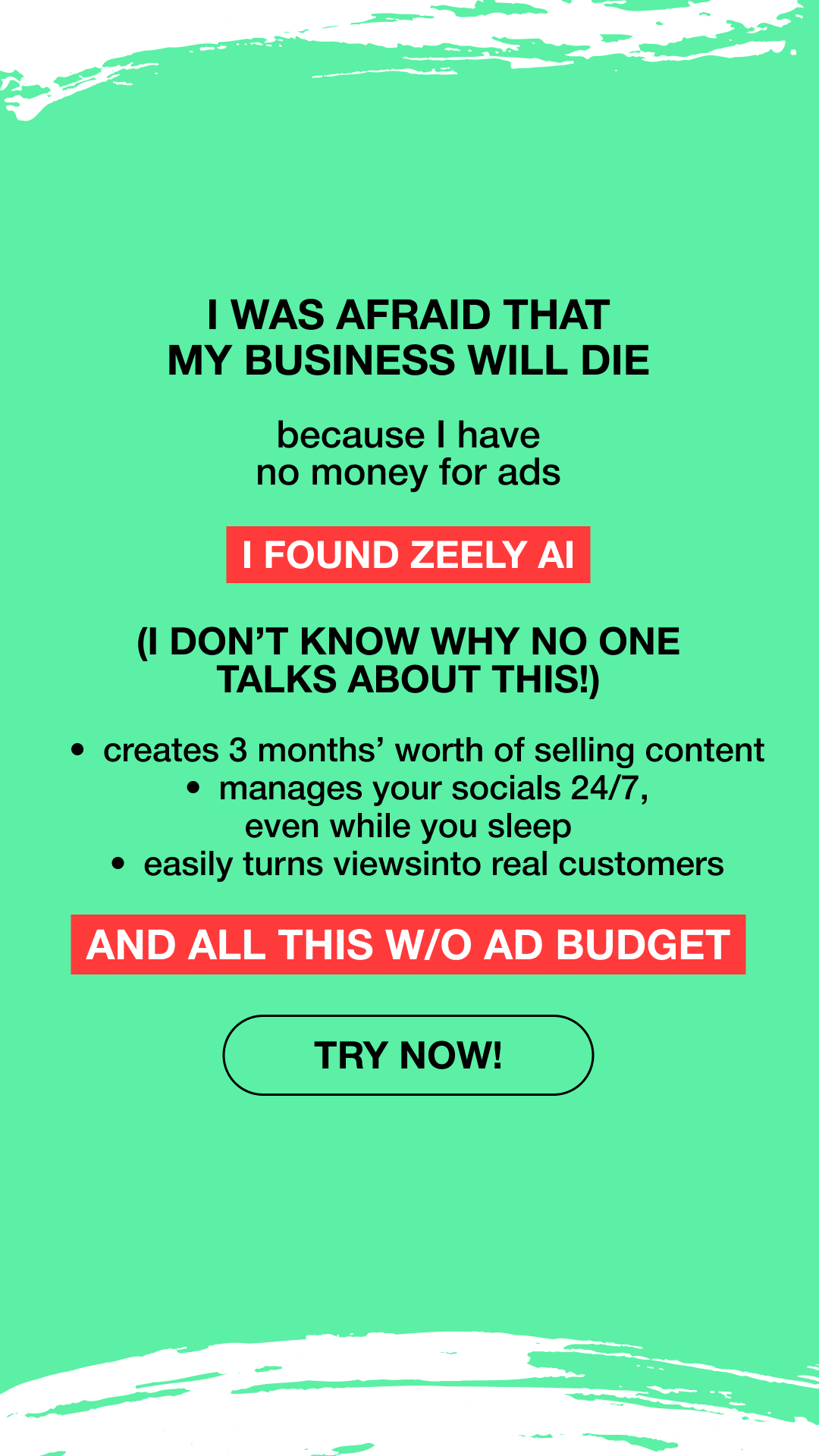 Zeely Facebook ad