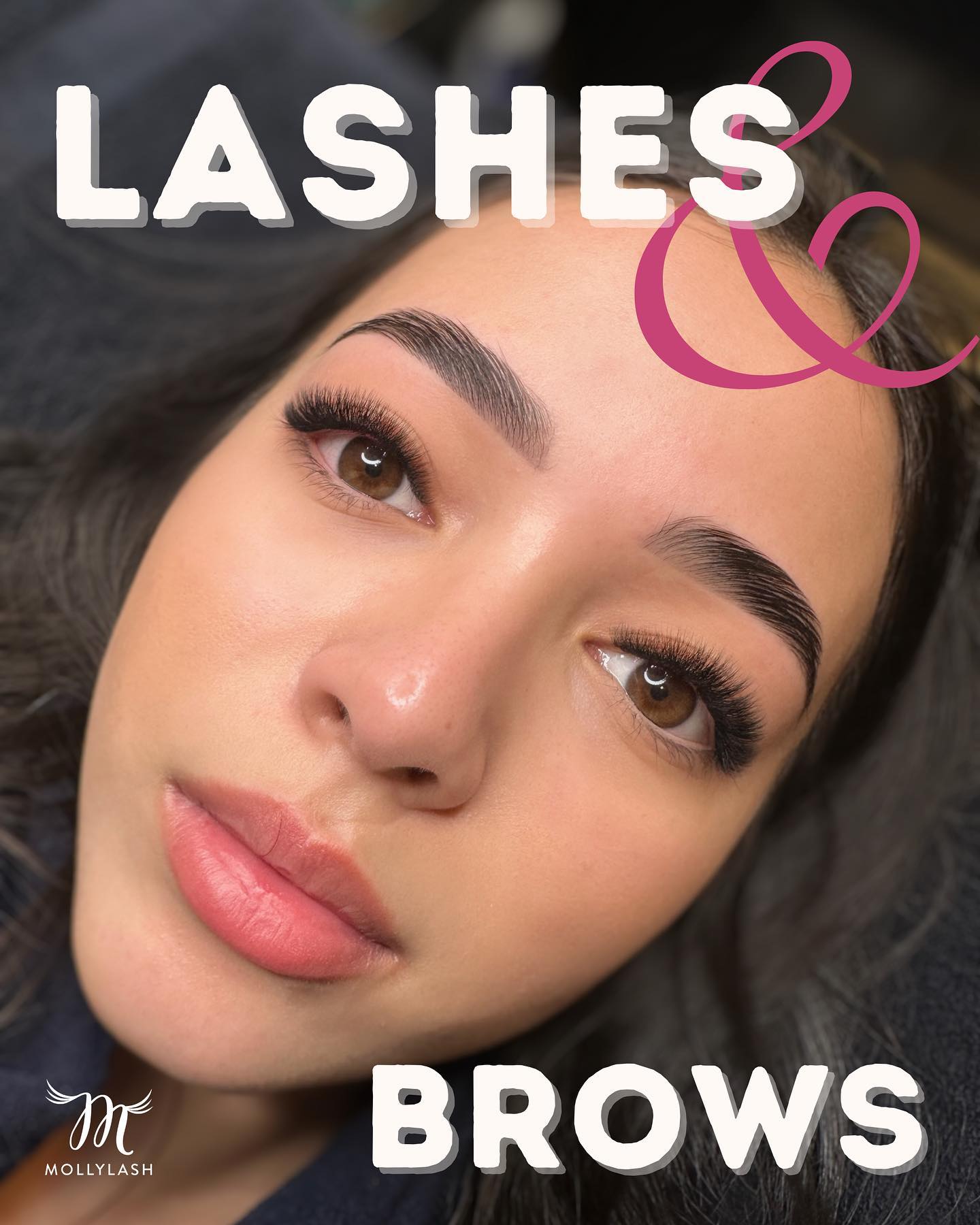 Mollylash Eyelash Extensions Perth Facebook ad: Double the Glamour, Double the Wow!