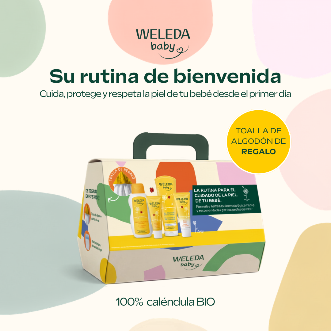 Weleda Facebook ad: Set completo + regalo incluido