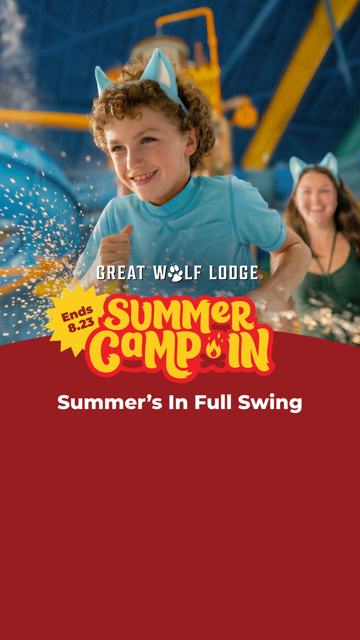 Great Wolf Lodge Facebook ad from Jun 29, 2026