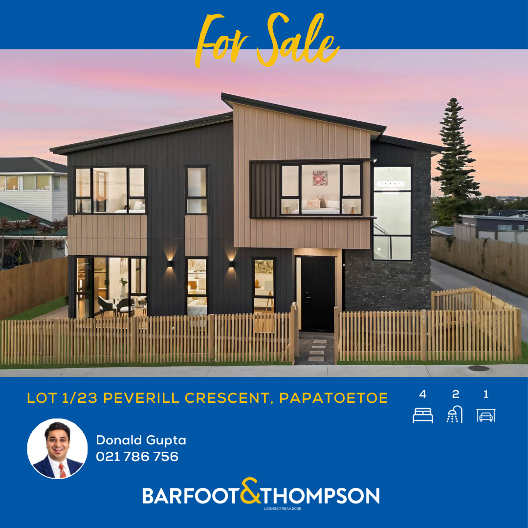 Donald Gupta, Barfoot & Thompson Facebook ad from Jul 30, 2026
