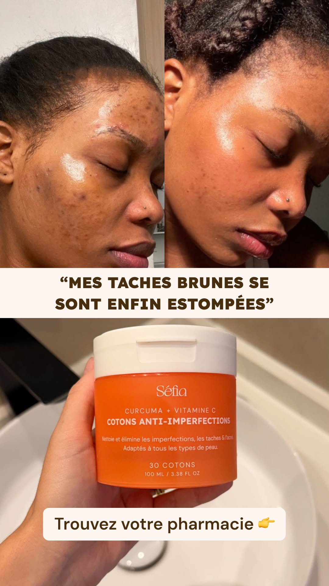 Séfia Facebook ad