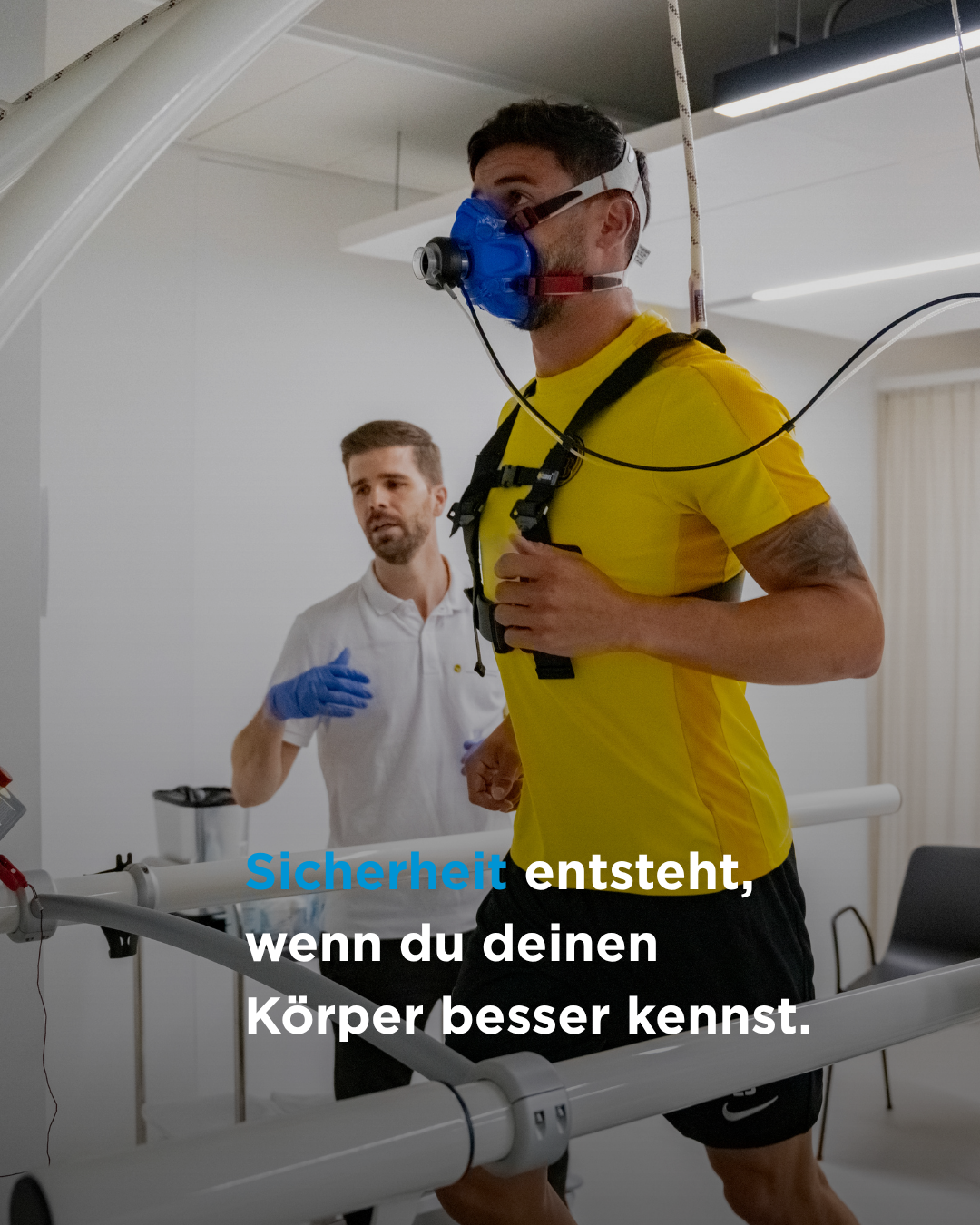 Hirslanden Bern Facebook ad: Sportkompetenz