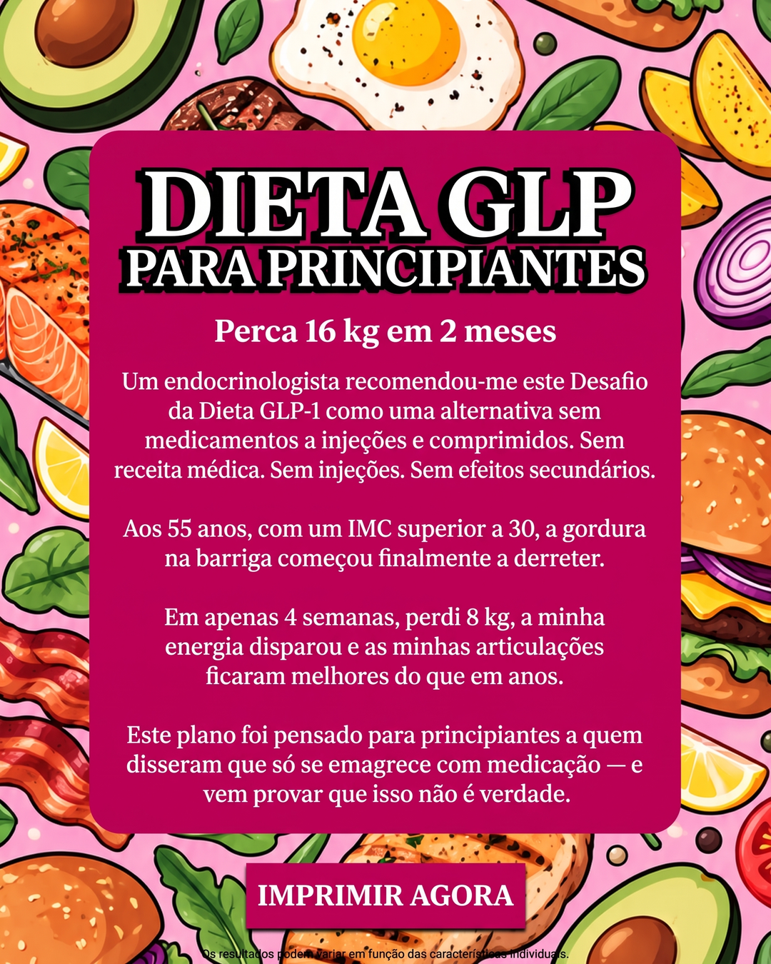 Eat Smart Every Day Facebook ad: Bastam 2 semanas para notar a diferença
