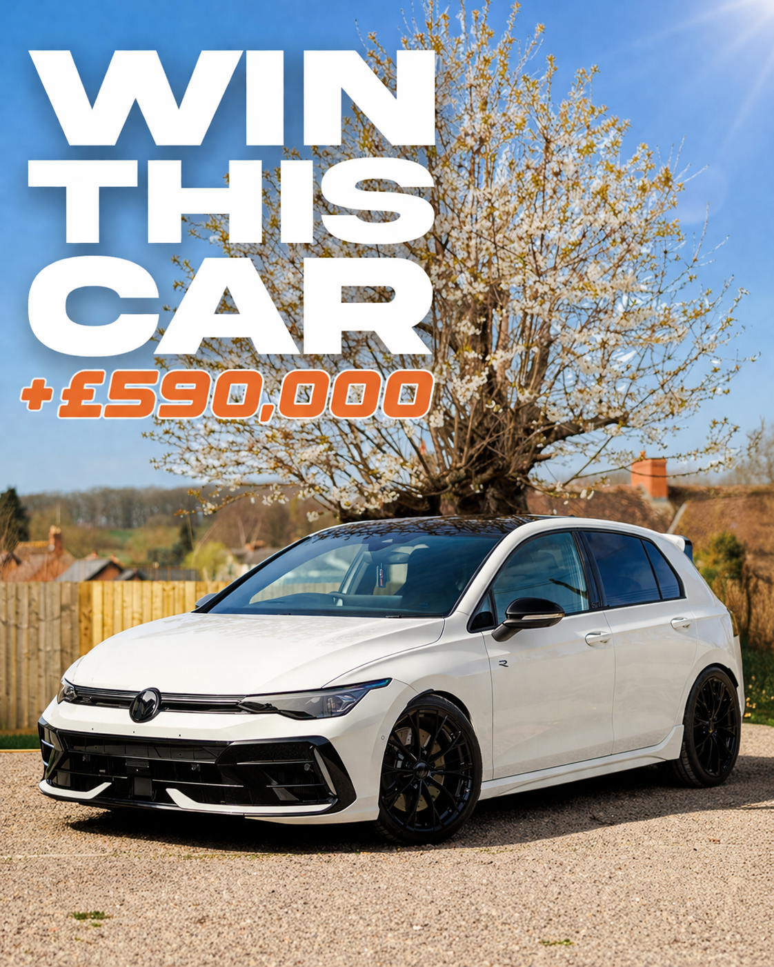 Dream Car Giveaways Facebook ad