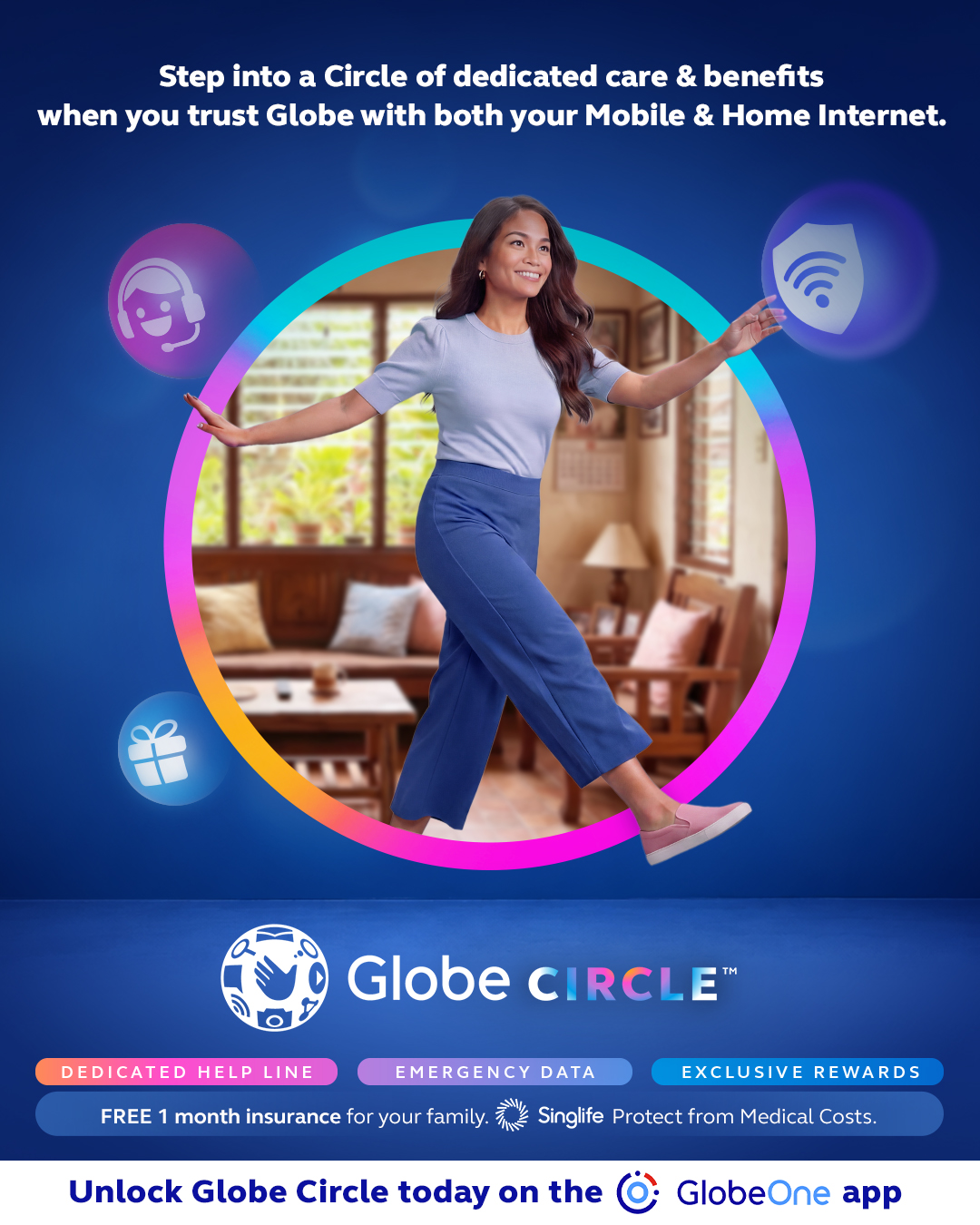 Globe Telecom Facebook ad