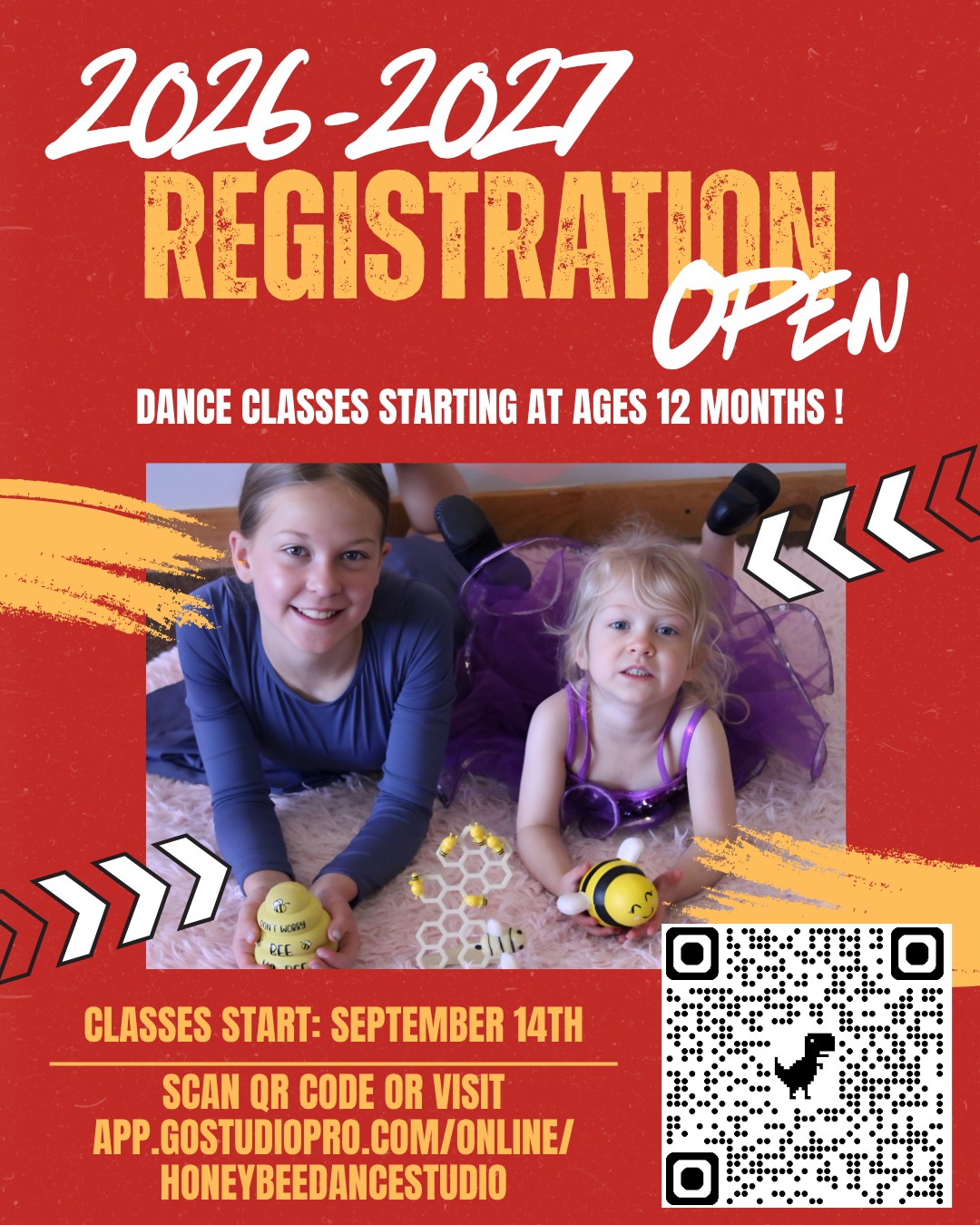Honey Bee Dance Studio Facebook ad
