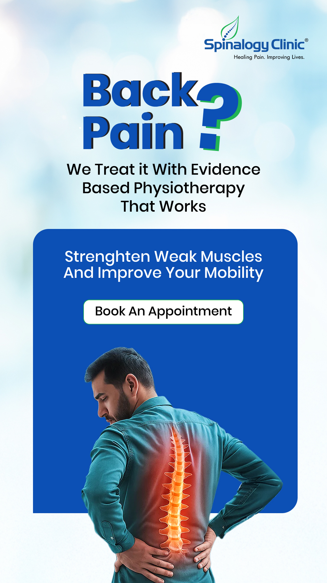 Spinalogy Clinic Facebook ad
