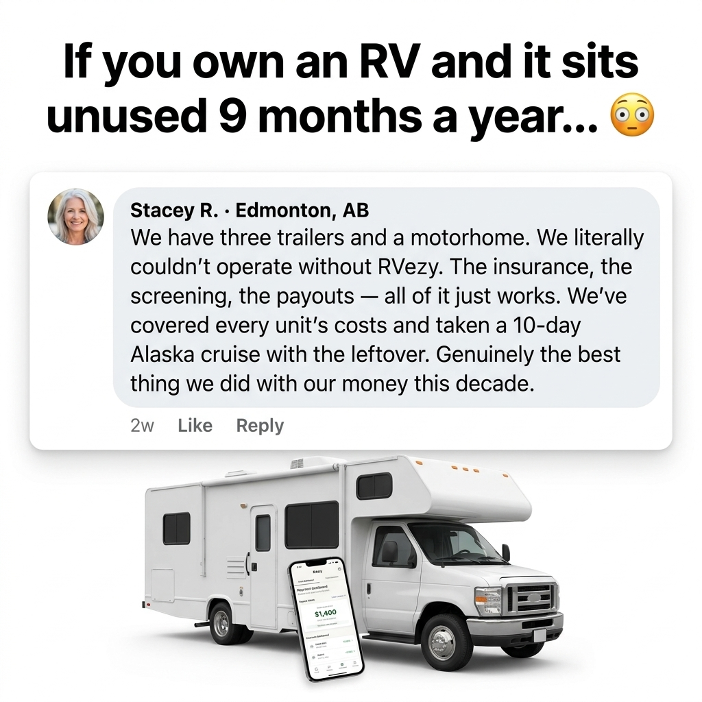 RVezy Facebook ad