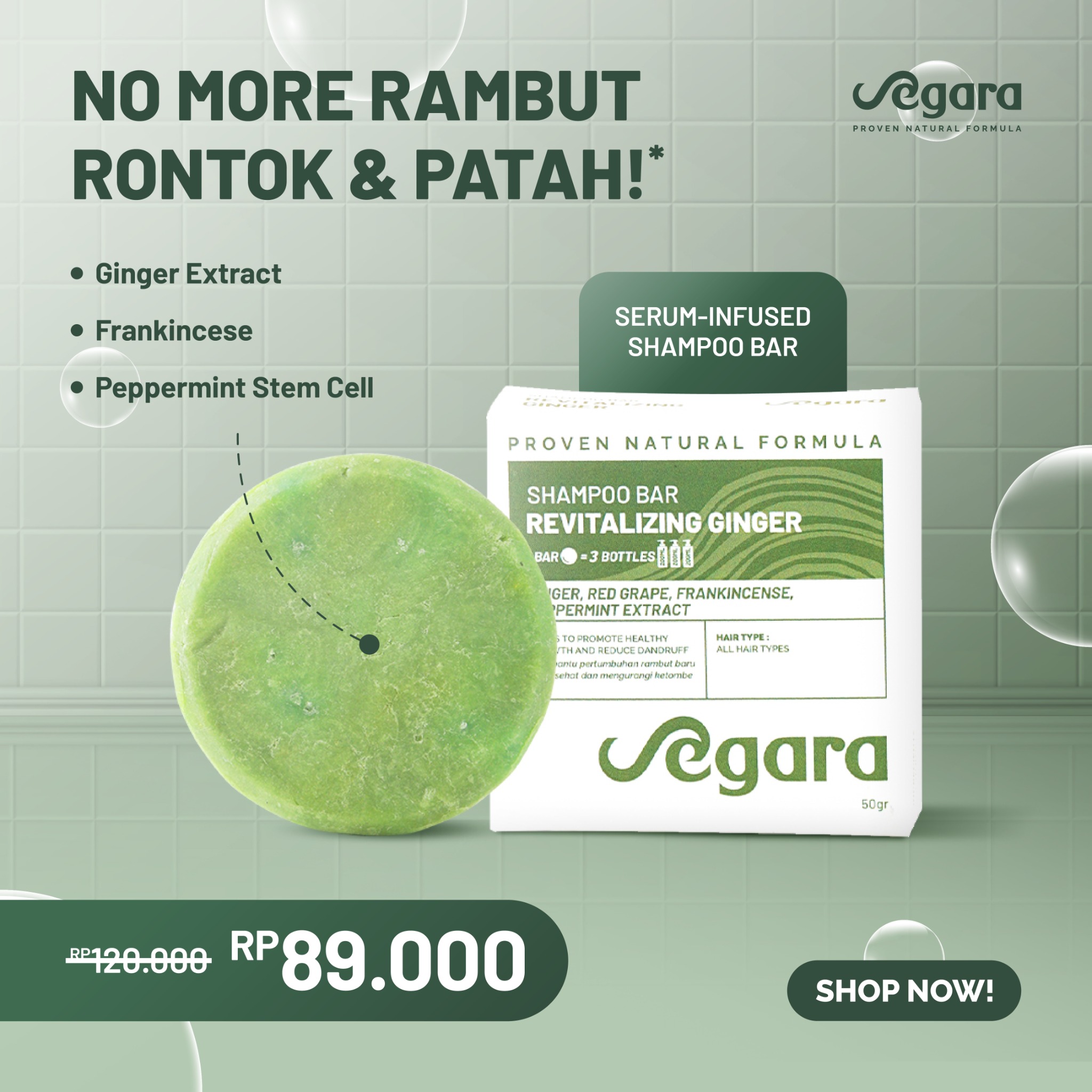 Segara Naturals Facebook ad