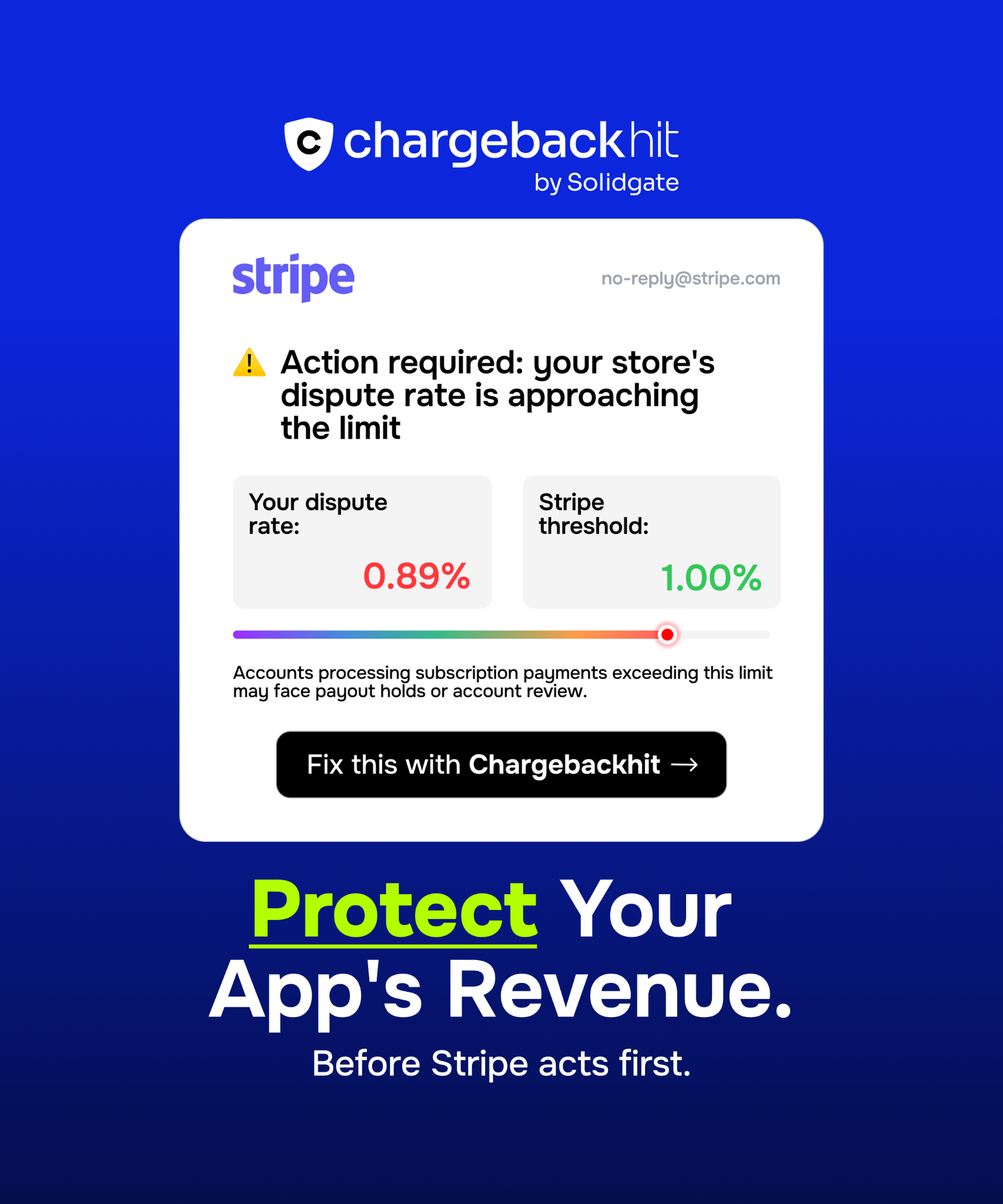 Chargebackhit Facebook ad
