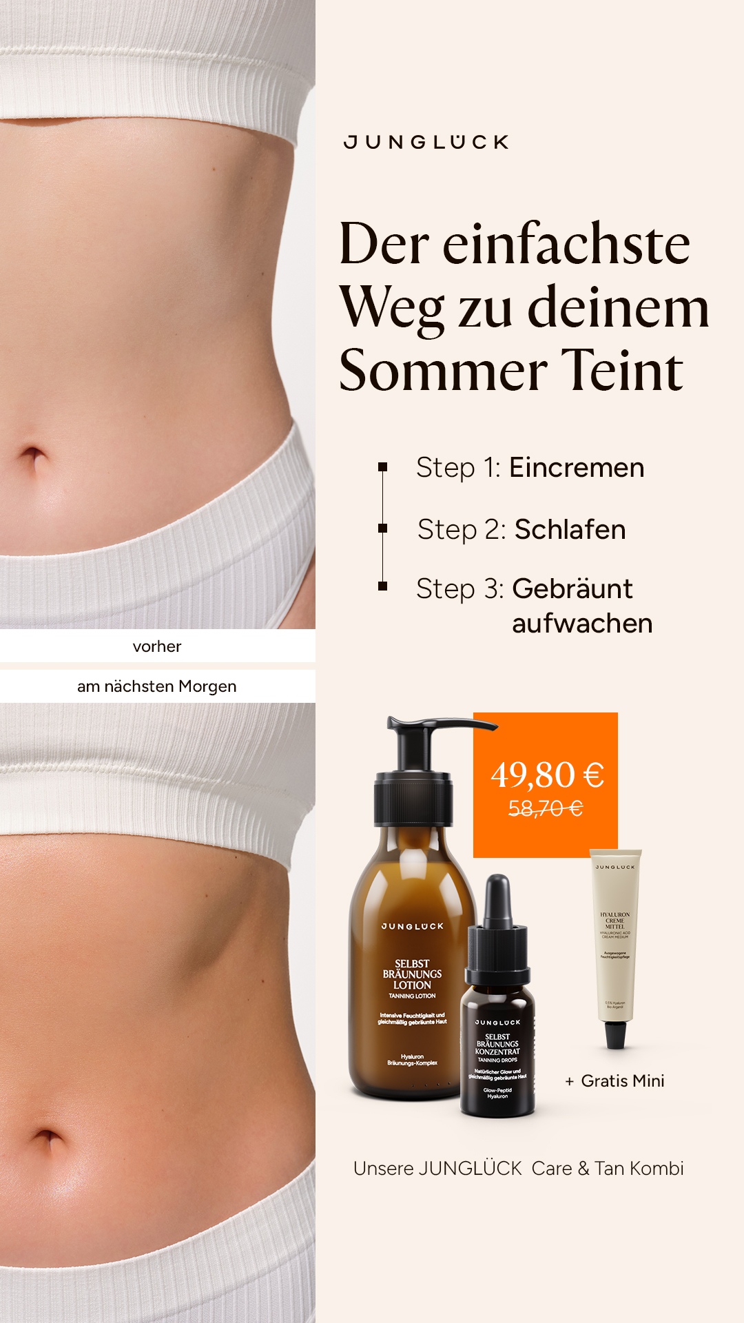 Junglück Facebook ad