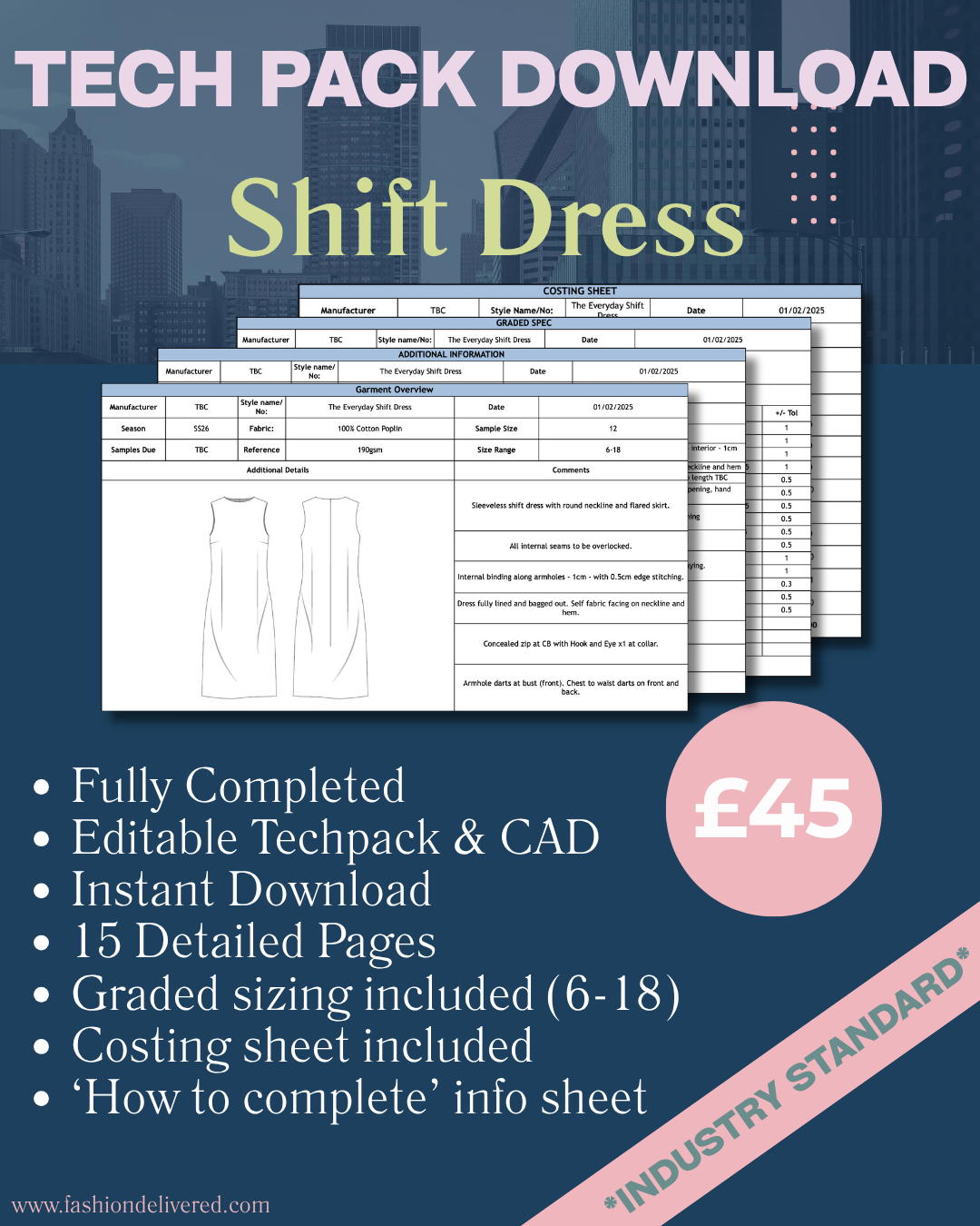 Fashion Delivered Facebook ad: Your Vision. Our Expertise