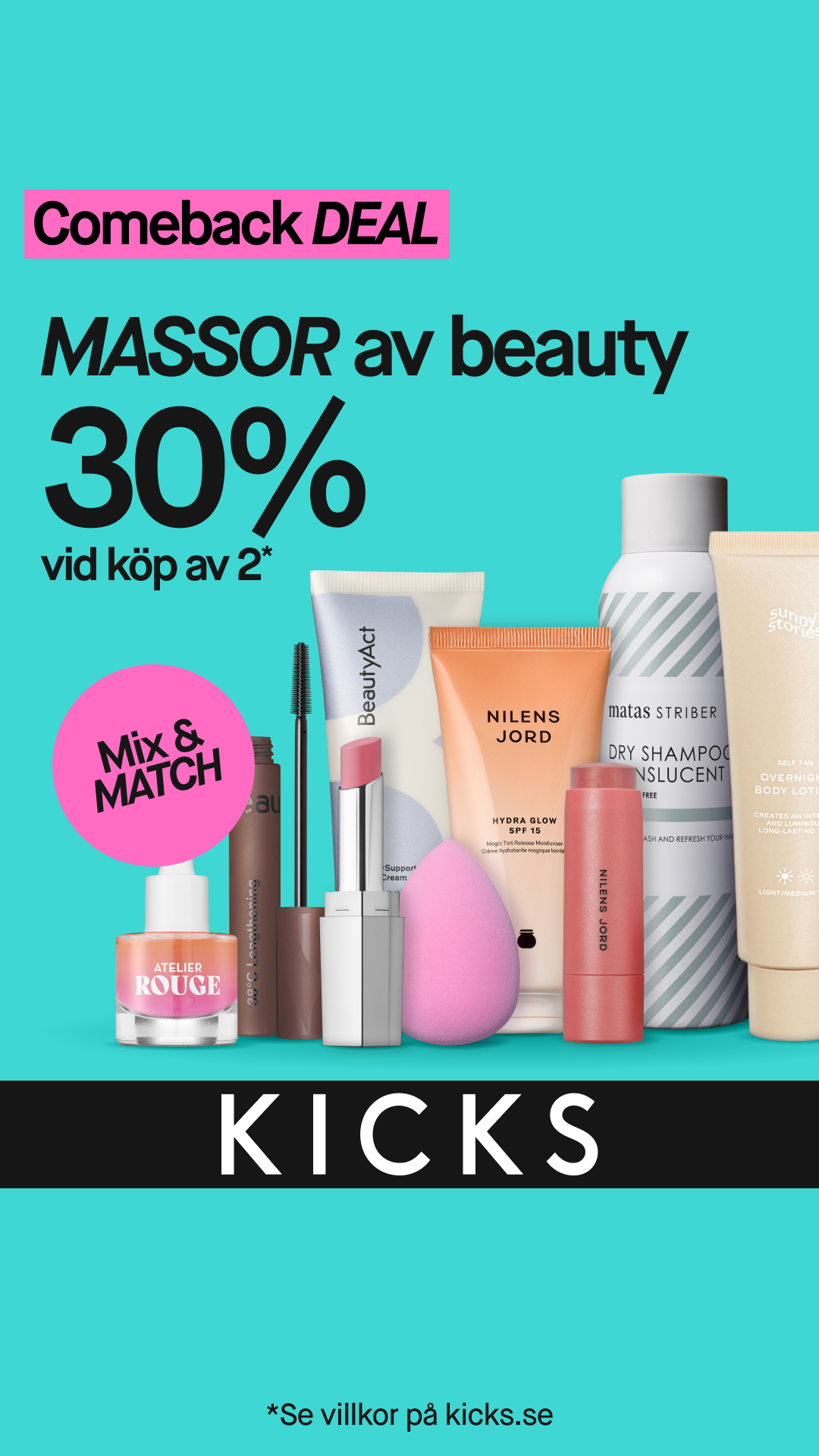 KICKS Facebook ad