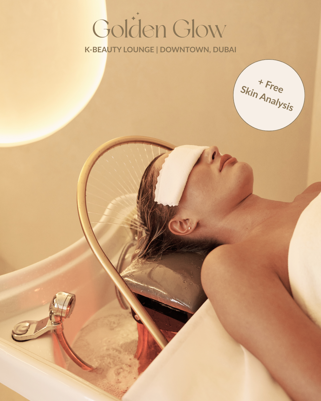 Goldenglowdubai Facebook ad from Feb 10, 2026
