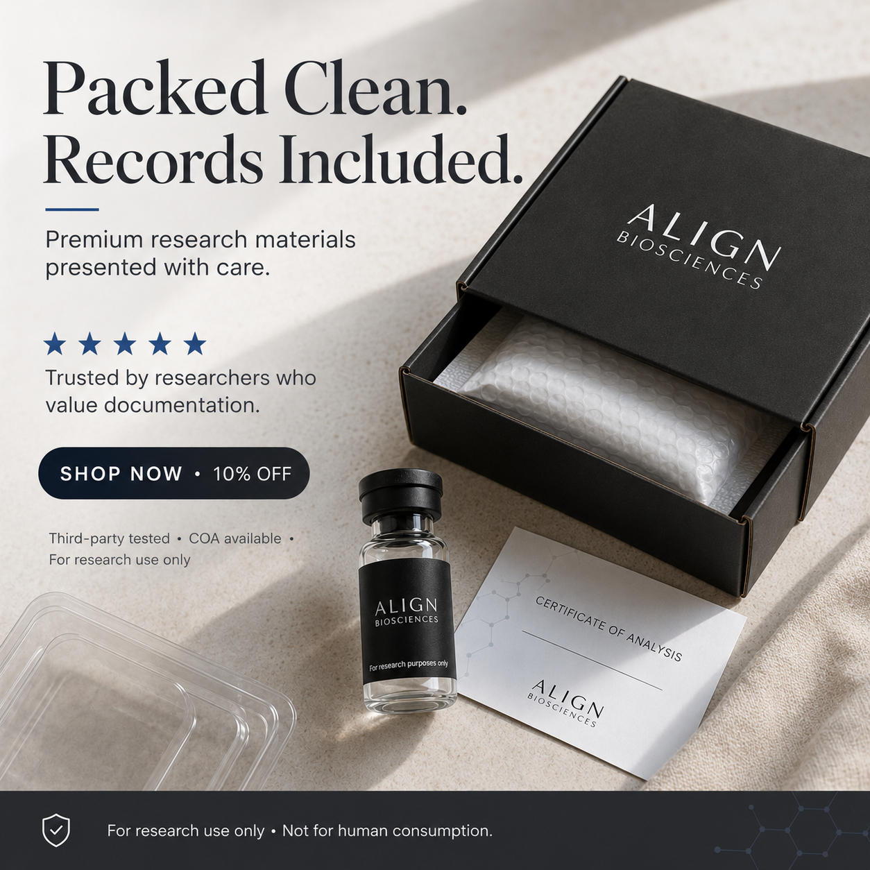 Align BioSciences Facebook ad