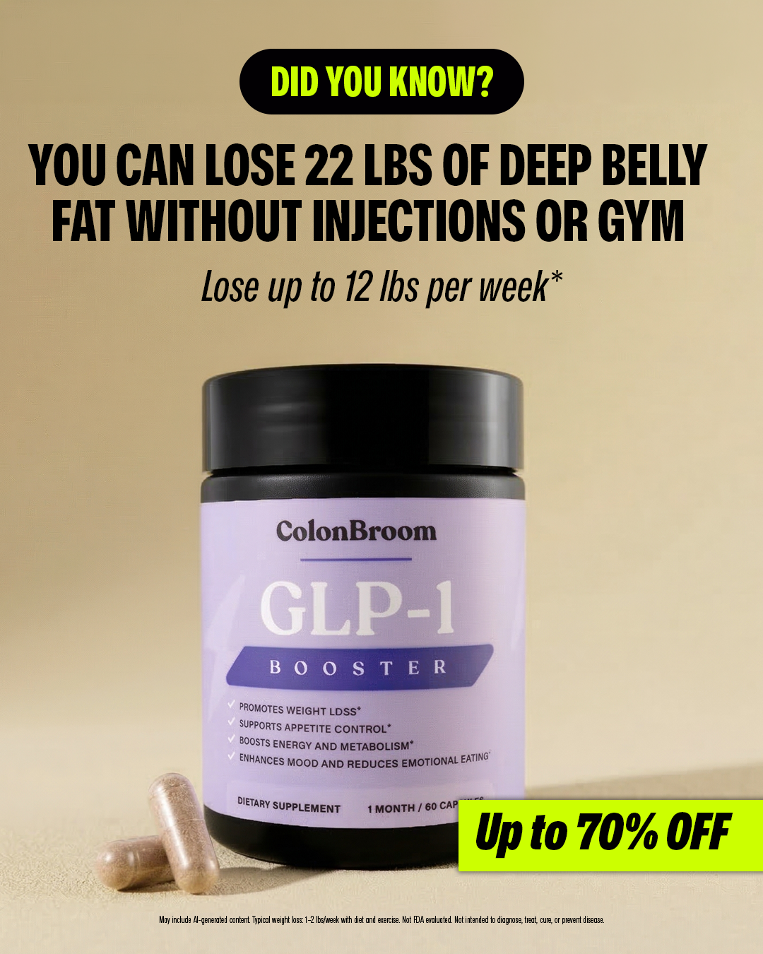 ColonBroom Facebook ad